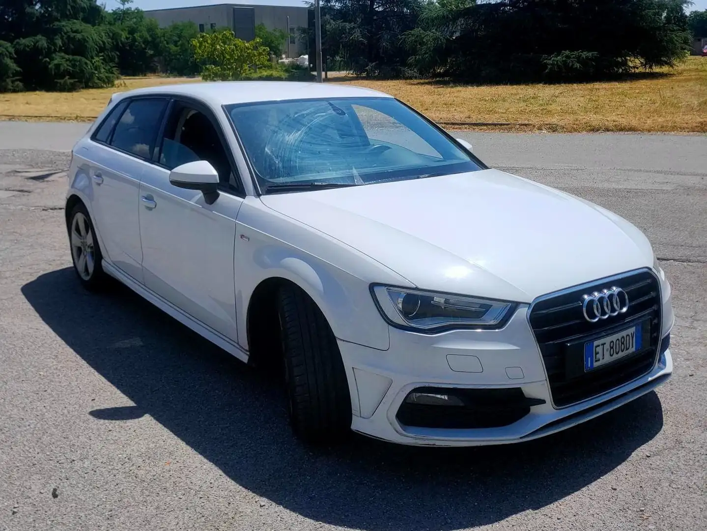 Audi A3 S line 1.6 tdi Ambition s-tronic Bianco - 1