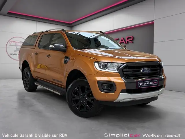 Ford Ranger 2.0 BiT EcoBlue Wildtrak (EU6.2)-TVA/BTW DEDUC-CARPLAY-CAM-ACC-SG CHAUFF-GARANTIE JUSQU'A 36 MOIS