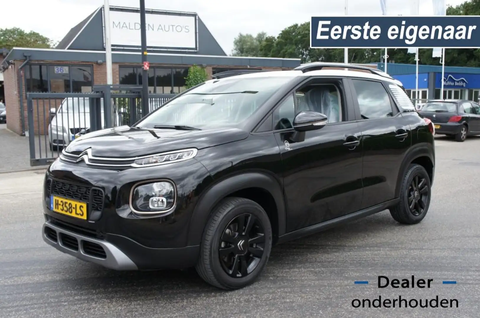 Citroen C3 Aircross 1.2 PT S&S ORIGINS 110PK 1eEIG TREKH/NAVI/CRUISE/T Zwart - 1