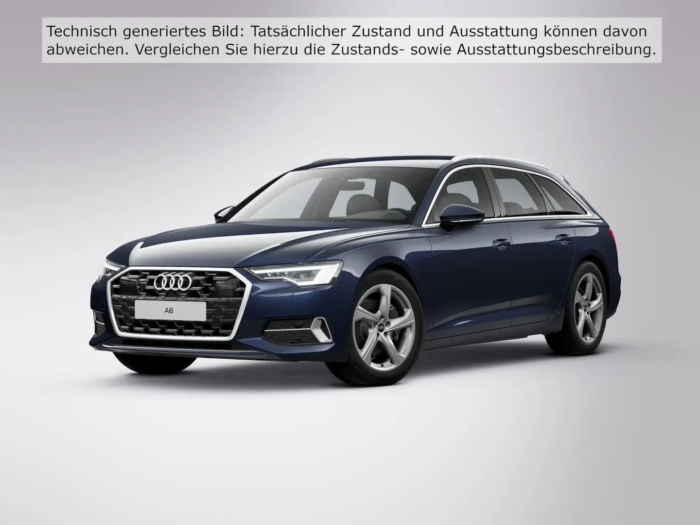 Audi A6 45 TFSI Q ADVANCED MATRIX AHK AFA KAMER Blau - 2