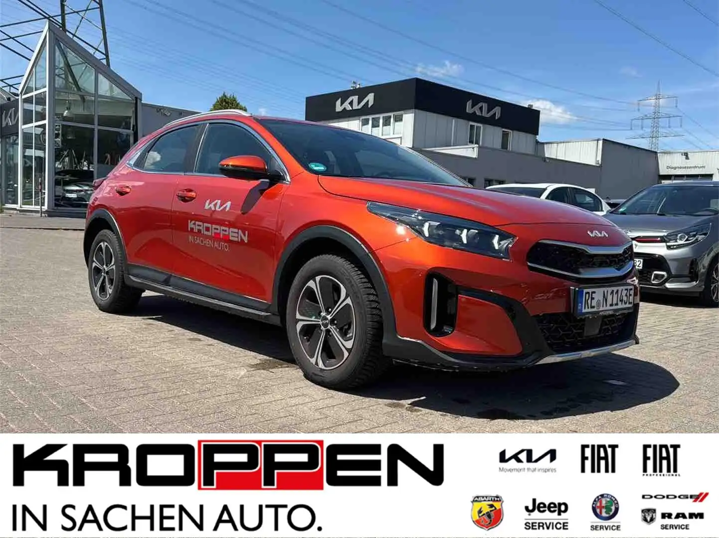 Kia XCeed XCEED SPIRIT PHEV Navi SHZ LHZ M+S-Allwetter Orange - 1