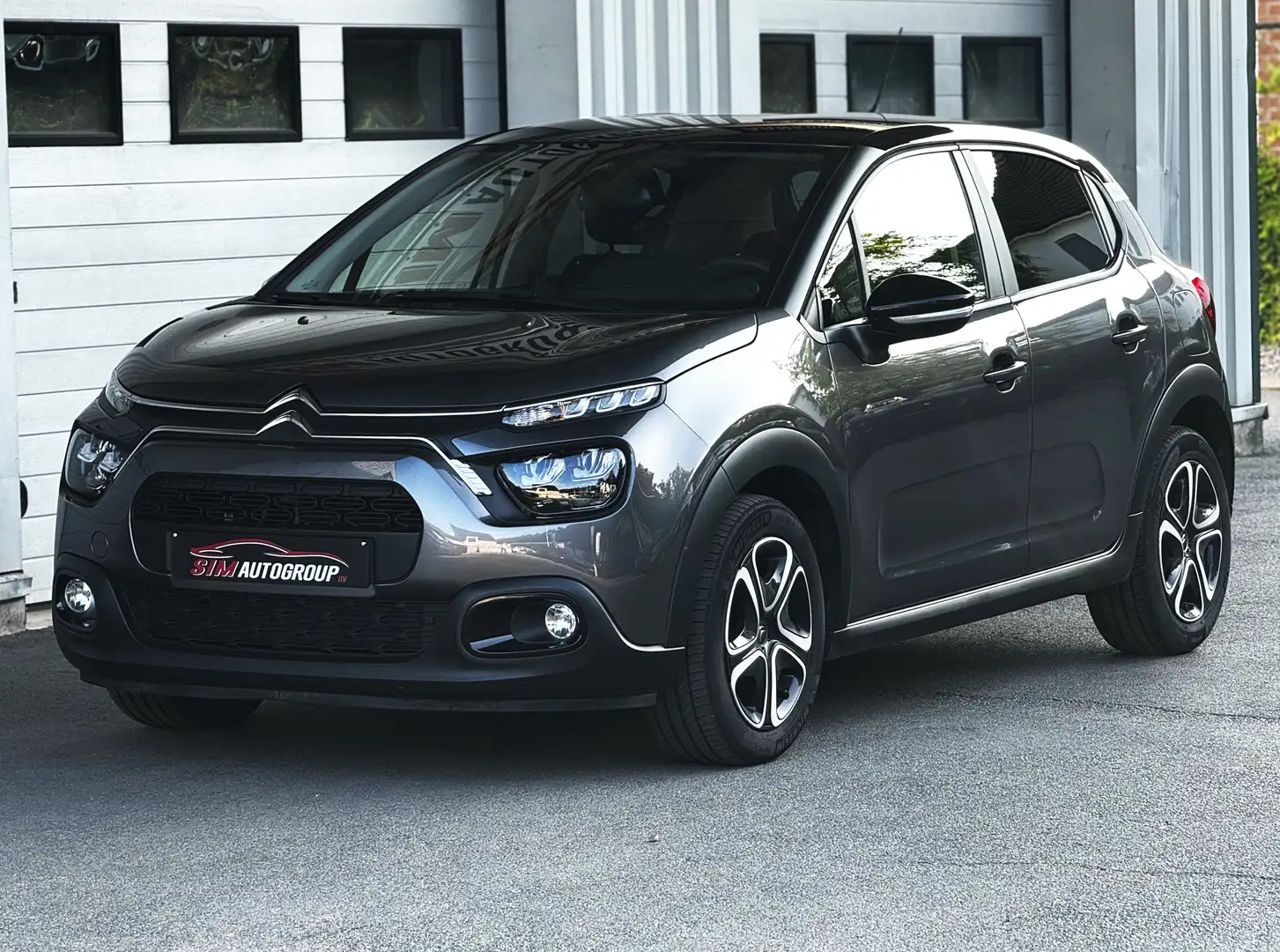 Citroen C3 1.2/Benzine/Led/Carplay/Navi/Airco/Euro6d/Garantie Grijs - 2