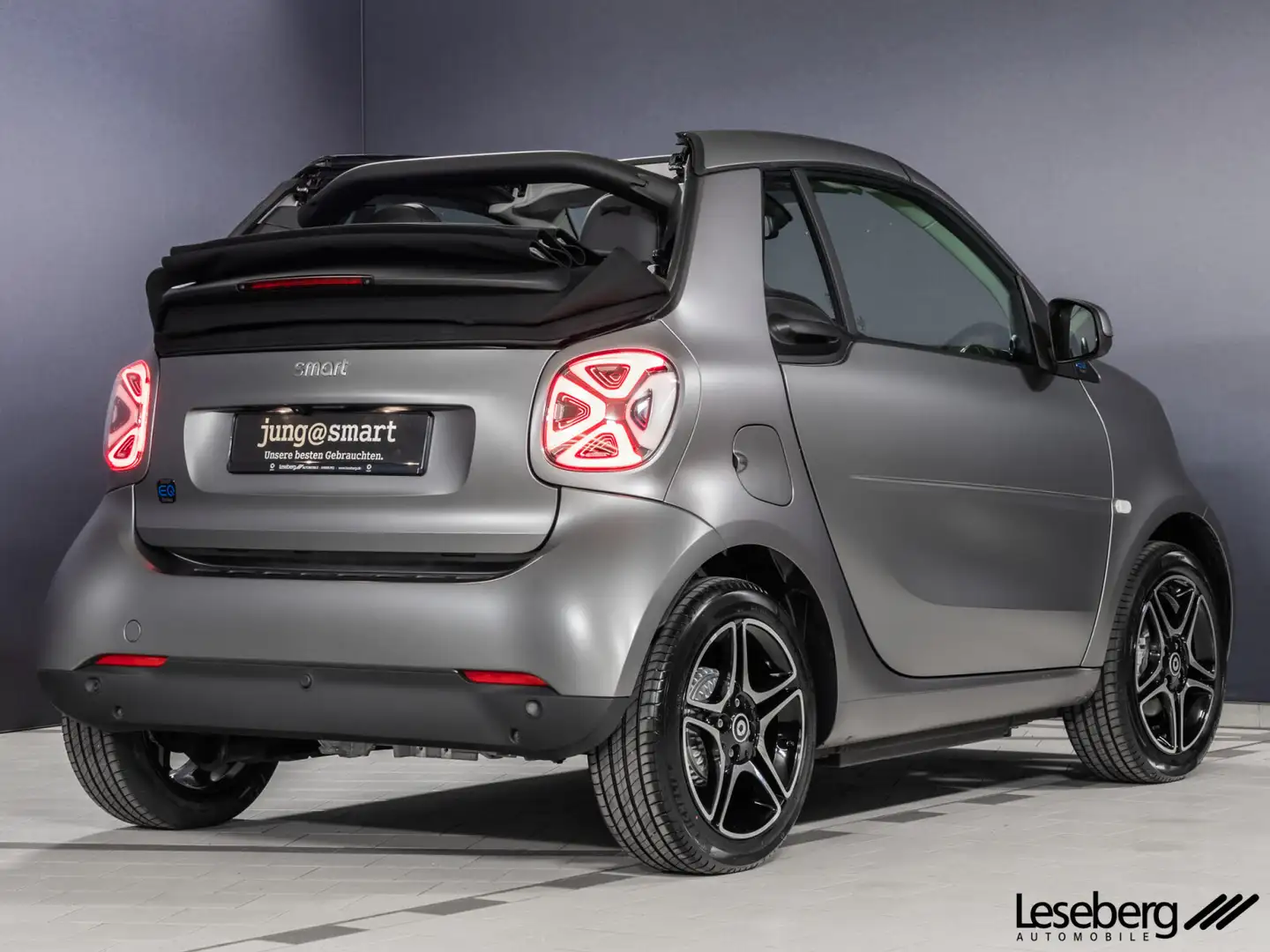 smart forTwo ForTwo Cabrio EQ Prime LED/22 kW/Kamera/JBL/DAB/ Gris - 2