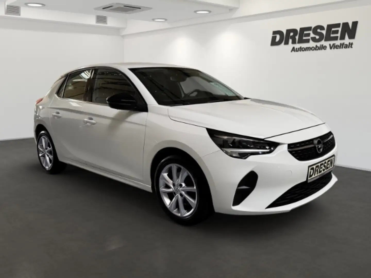 Opel Corsa F 1.2 Turbo Elegance+LED+CarPlay+DAB+Sitzheizung Blanc - 2