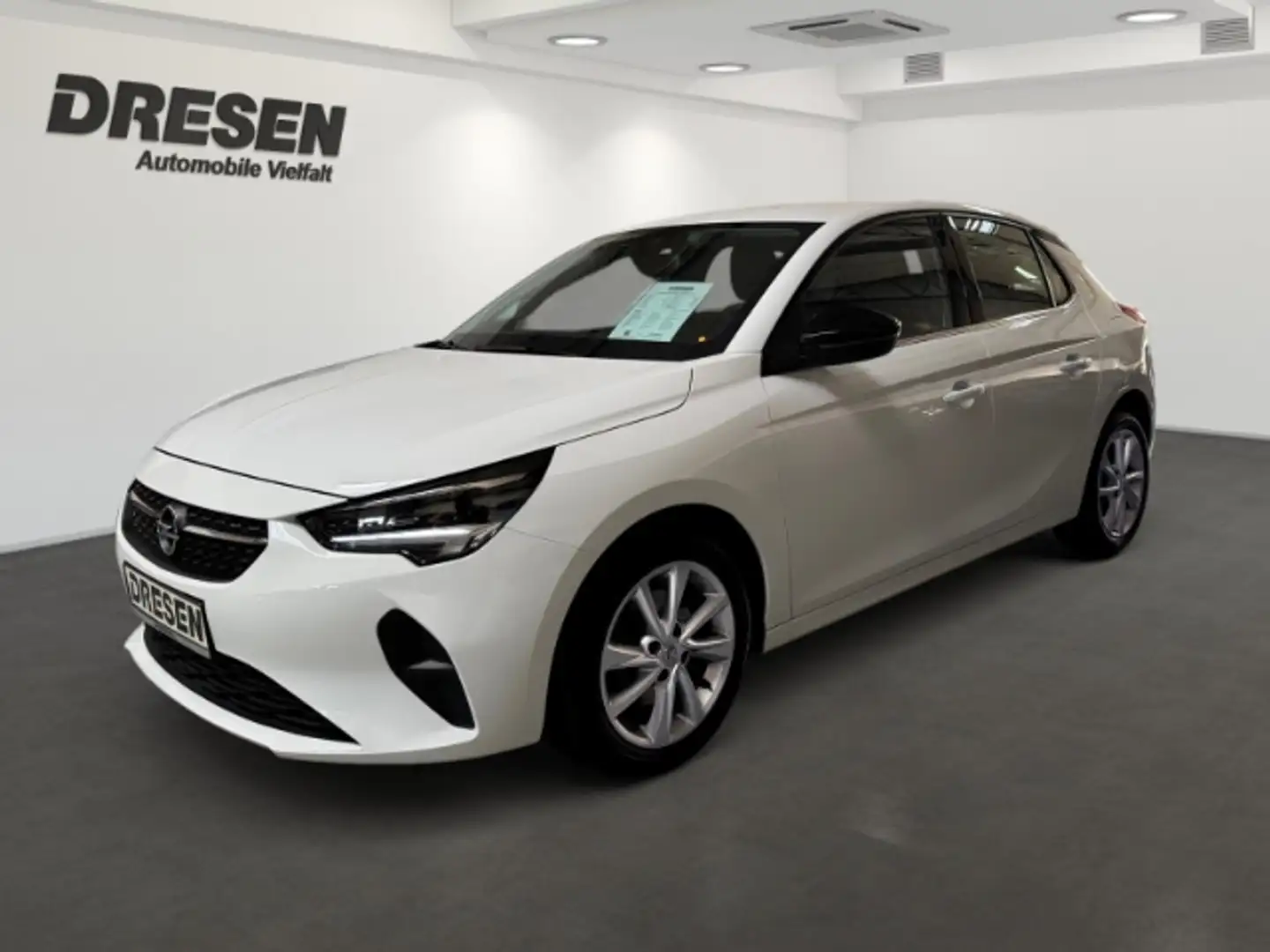 Opel Corsa F 1.2 Turbo Elegance+LED+CarPlay+DAB+Sitzheizung Blanc - 1