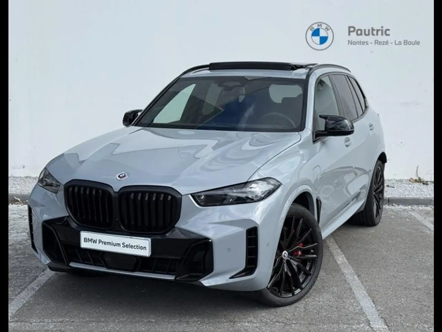 BMW X5 xDrive50e 489ch M Sport Gris - 1