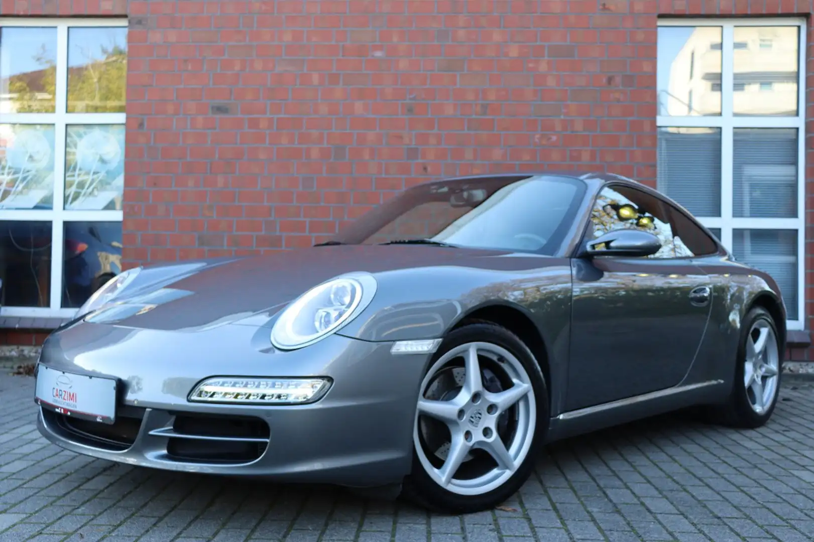 Porsche 911 997 Carrera Coupe Deutsches Auto.Leder Bi-Xenon Grau - 1