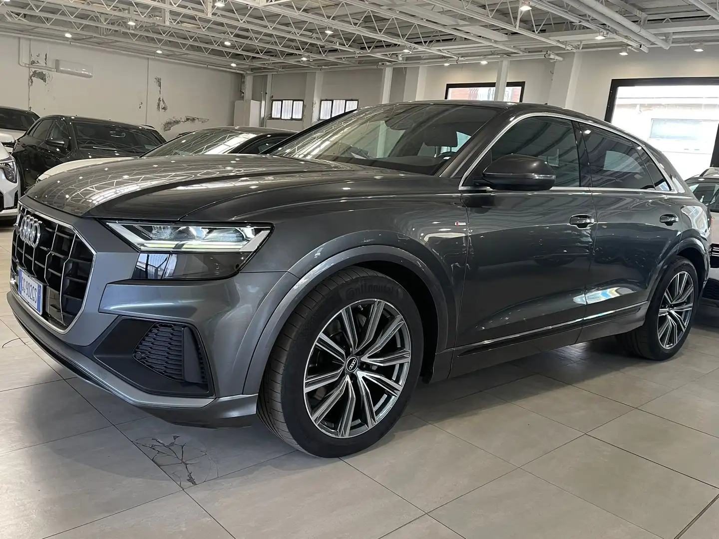 Audi Q8 3.0 tdi mhev 286CV Sport S LINE quattro tiptronic Grigio - 1