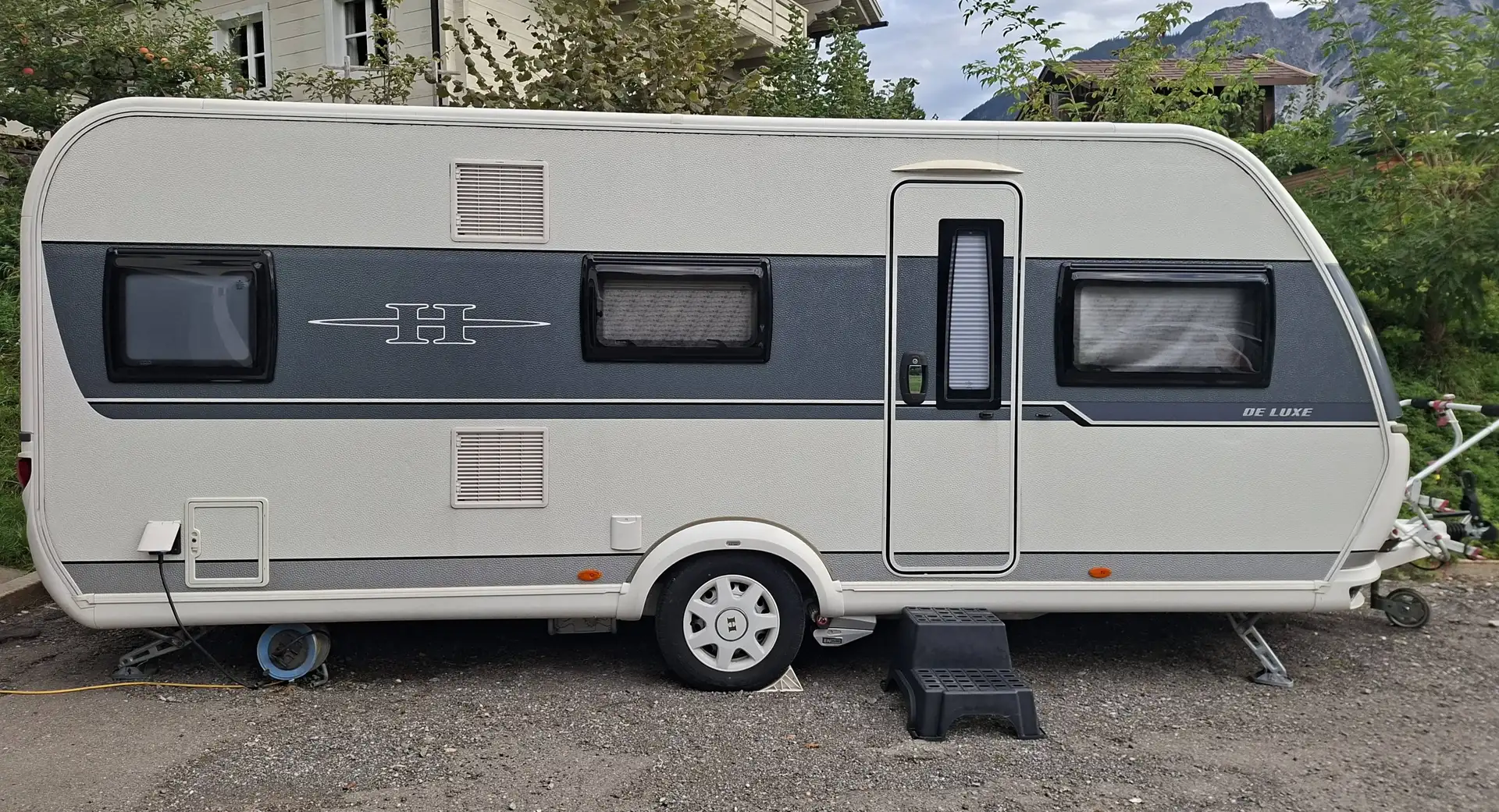 Caravans-Wohnm Hobby Hobby 545 KMF DeLuxe (2019) Weiß - 1