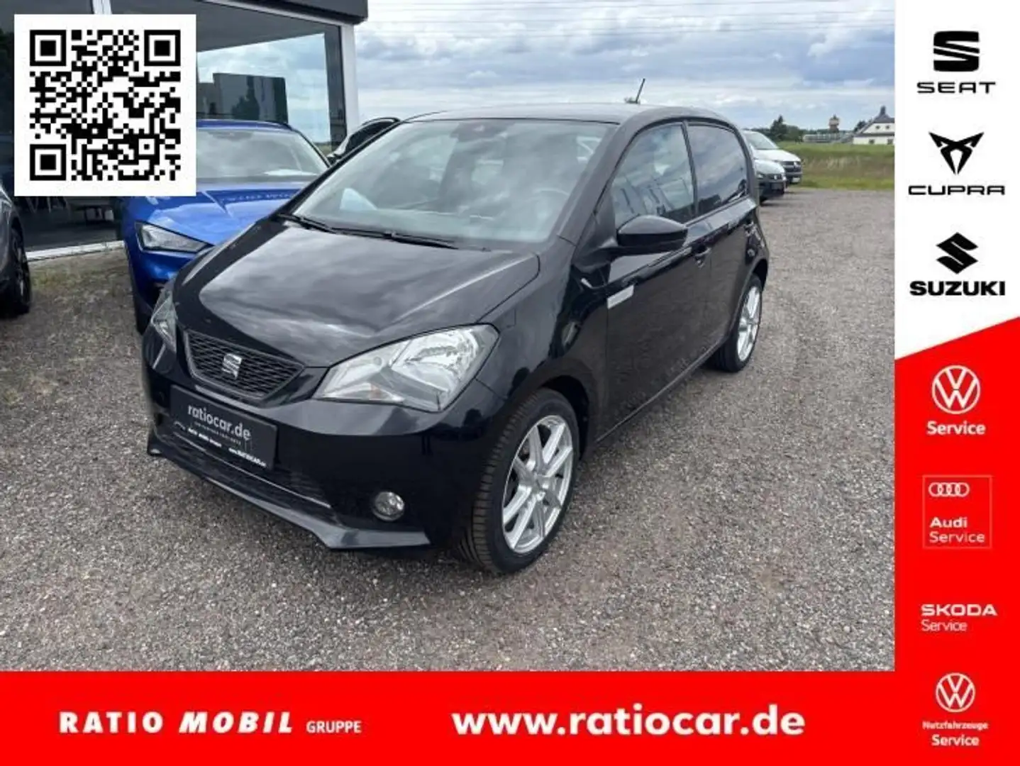 SEAT Mii MII ELECTRIC EDITION POWER CHARGE PSM 61 KW SHZ Noir - 1