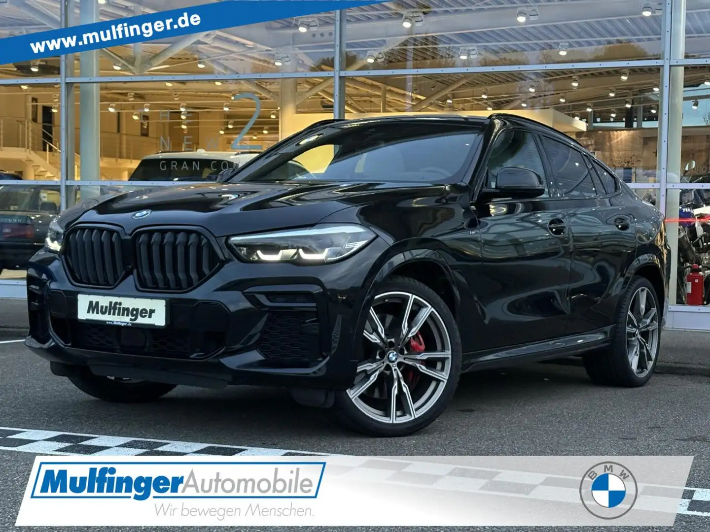 BMW X6 M 50i FondEntProf.Sky Massage Bo+Wil.Soft 22" Schwarz - 1