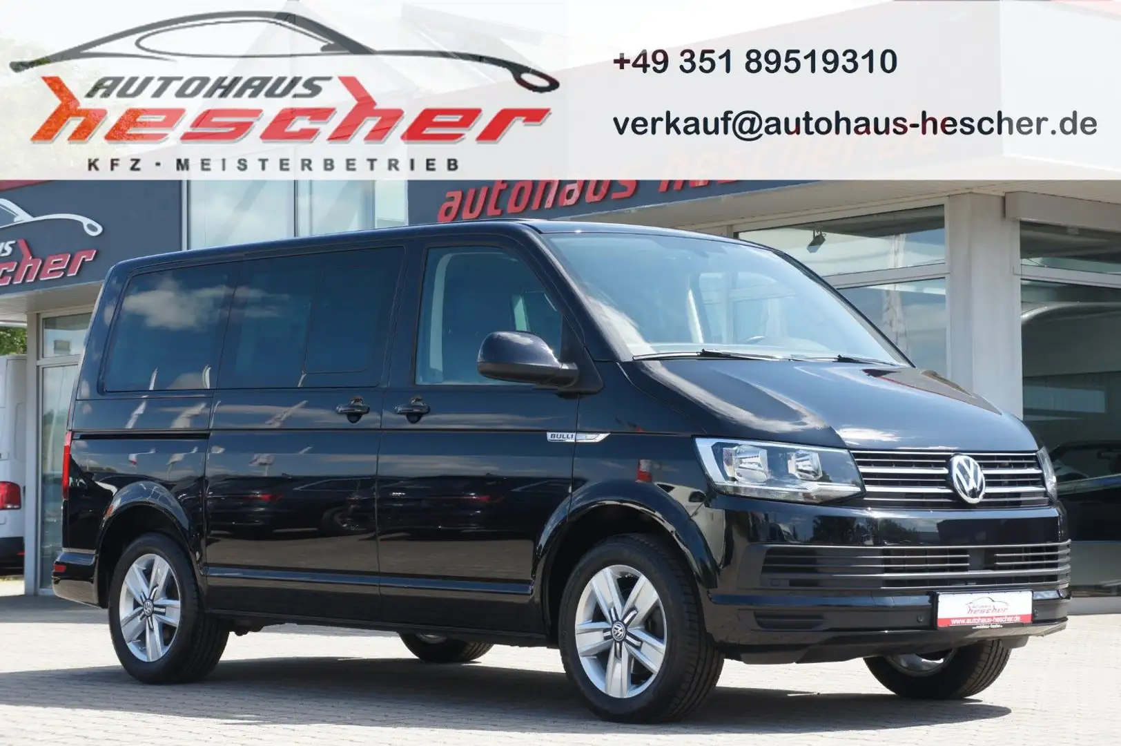 Volkswagen T6 Multivan 2.0 TDI DSG *STANDHZG*PDC*AHK* Noir - 1