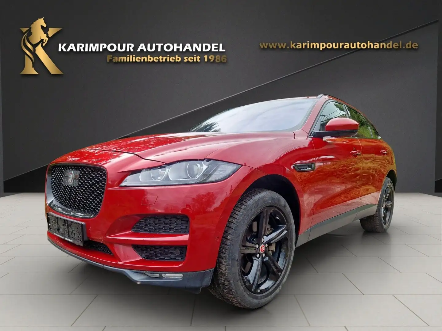 Jaguar F-Pace 30d AWD S *Leder*Navi*Pano*Motorschaden* Rouge - 1