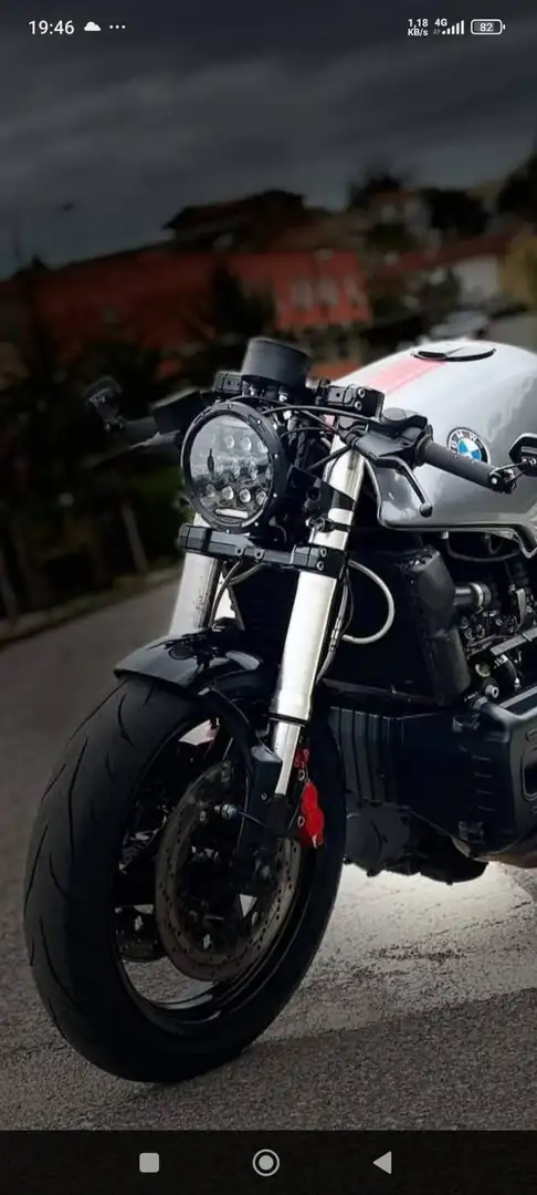 BMW K 1100 RS CAFÈ RACER Blau - 1