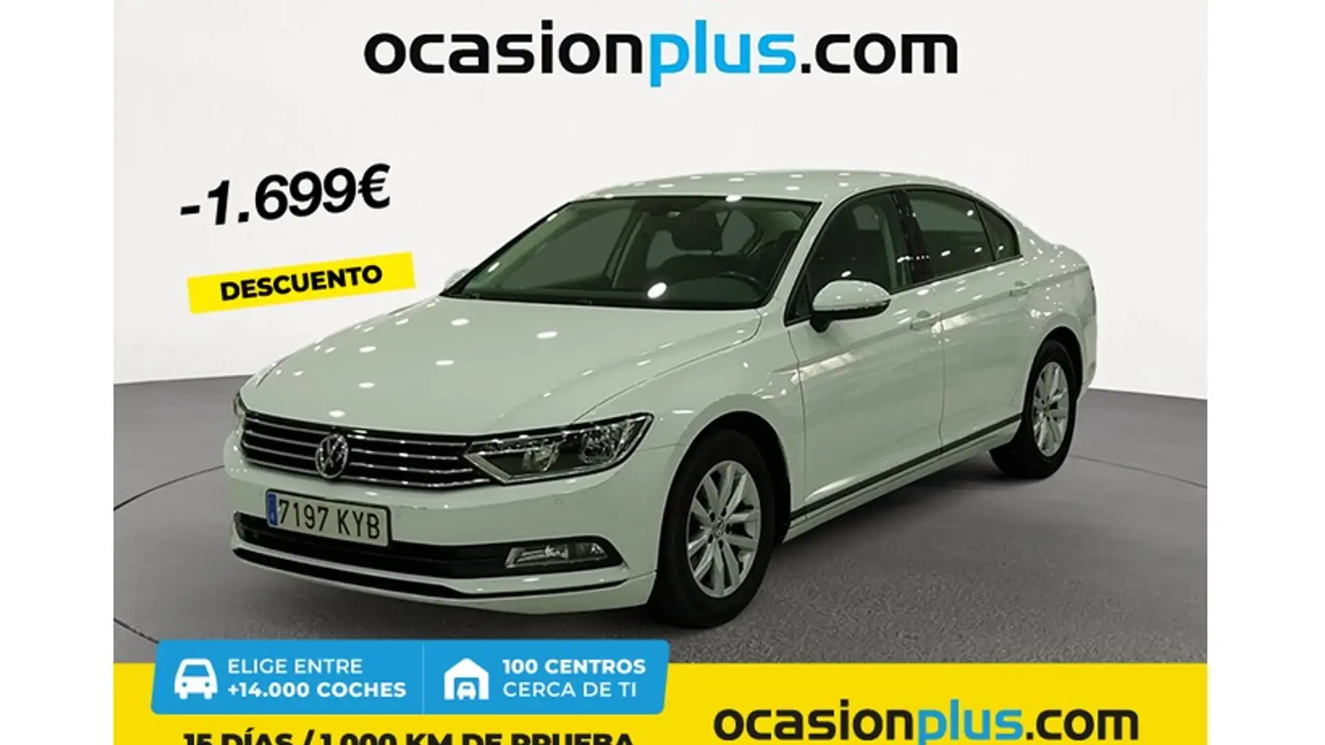 Volkswagen Passat 1.6TDI Edition DSG7 88kW Blanc - 1