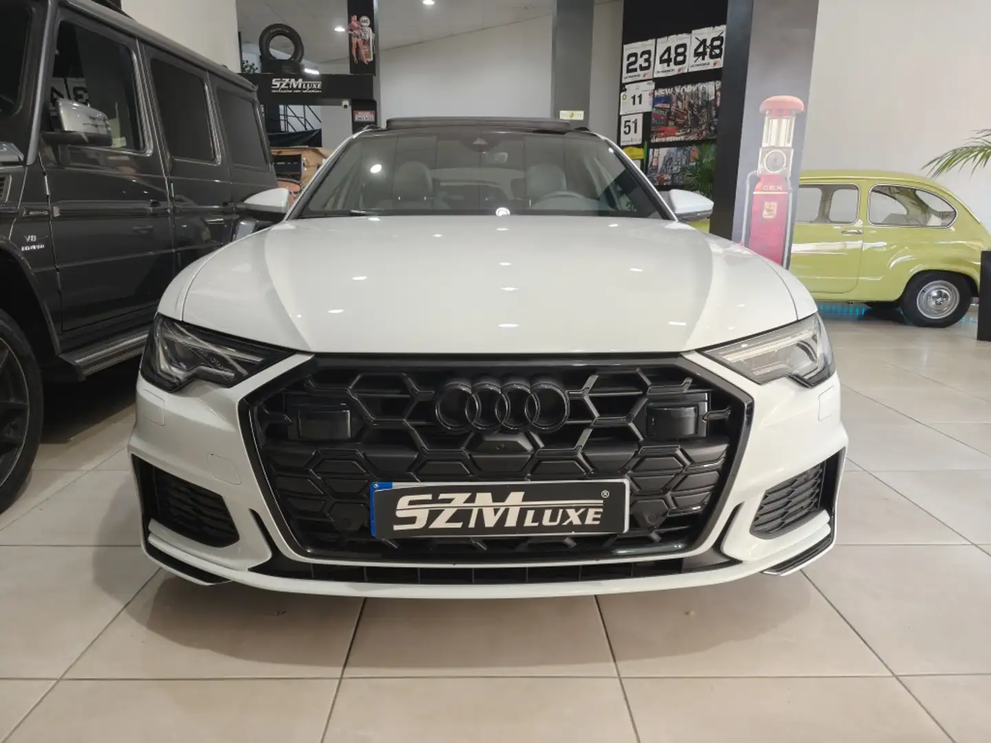 Audi A6 40 TDI Advanced S tronic Blanc - 2