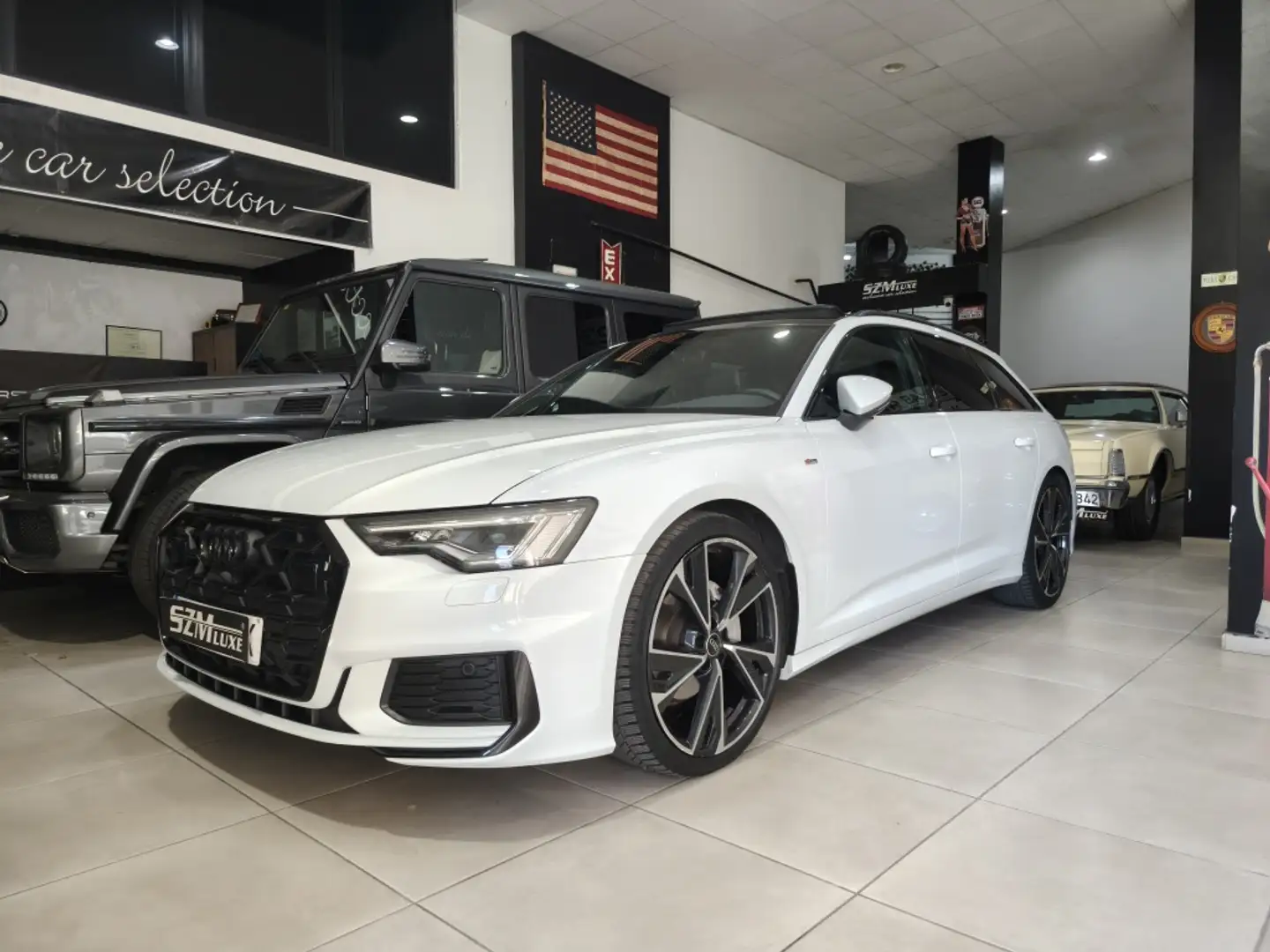 Audi A6 40 TDI Advanced S tronic Blanc - 1