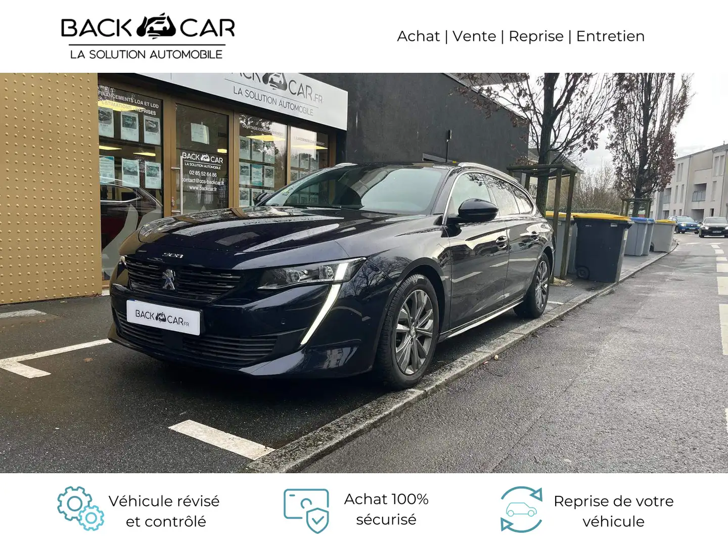 Peugeot 508 BlueHDi 130 ch S\u0026amp;S EAT8 Allure Business Violett - 1