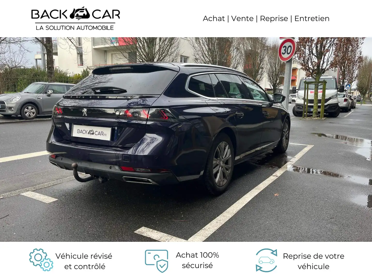 Peugeot 508 BlueHDi 130 ch S\u0026amp;S EAT8 Allure Business Violett - 2