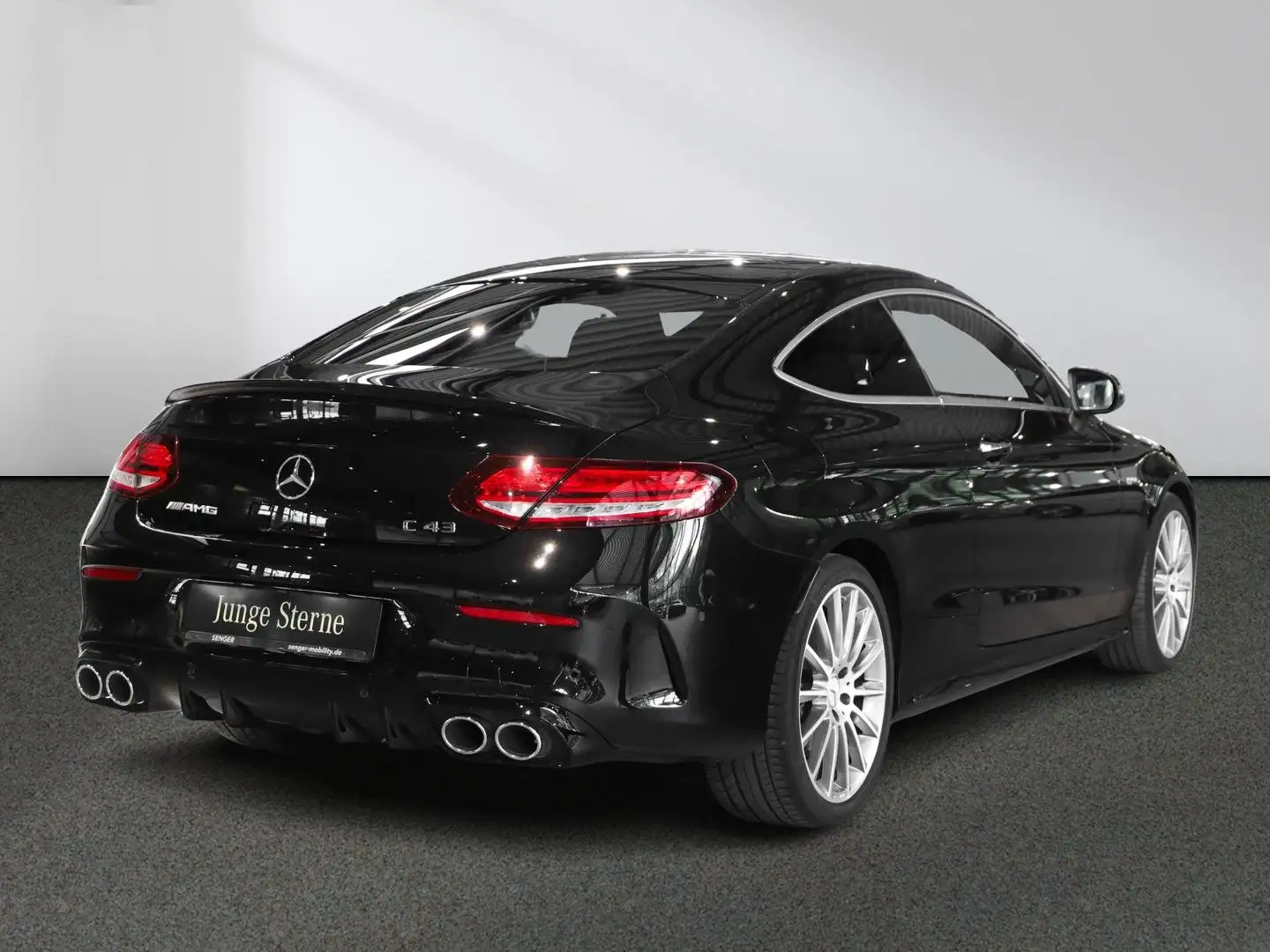 Mercedes-Benz C 43 AMG 4M Coupé Perf.-Abgasanlage Pano 360°-K. Siyah - 2