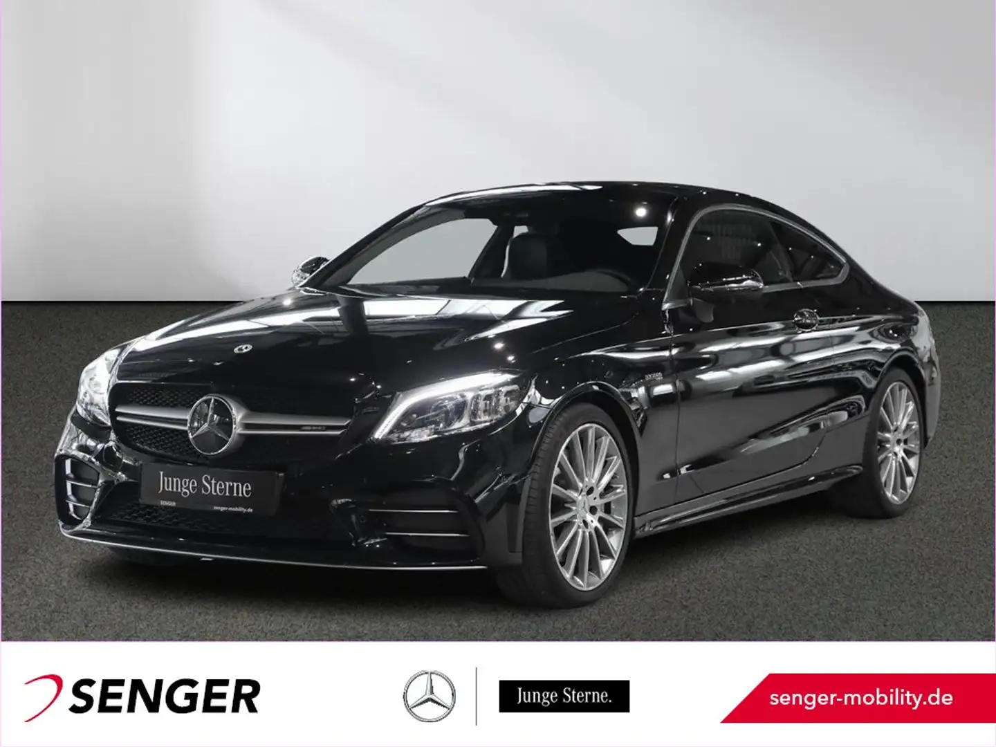 Mercedes-Benz C 43 AMG 4M Coupé Perf.-Abgasanlage Pano 360°-K. Schwarz - 1