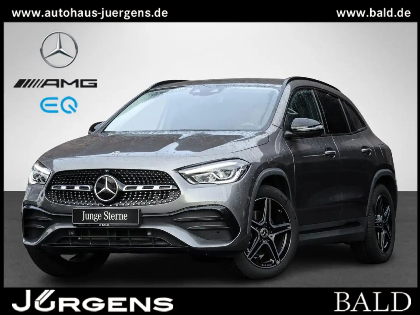Mercedes-Benz GLA 250 4M AMG-Sport/AHK/Distr/Night/Memo/LED/19 Grau - 1