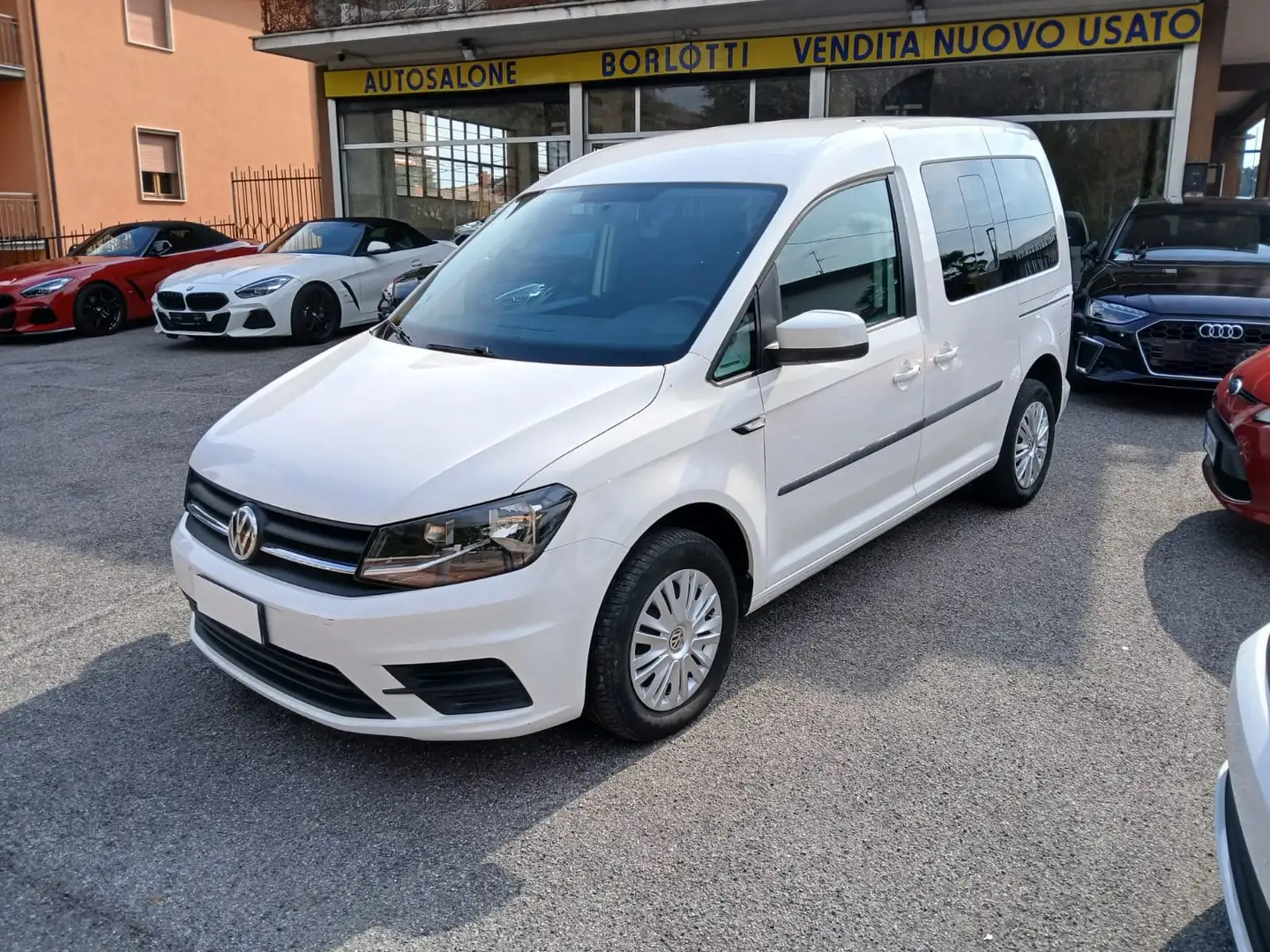 Volkswagen Caddy 2.0 tdi trendline Blanc - 1