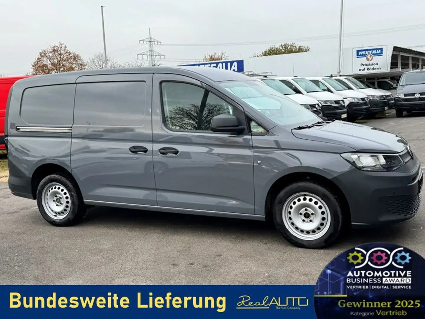Volkswagen Caddy Maxi Kasten Cargo 2.0TDI Kamera*Tenpo*NAVI Gris - 1