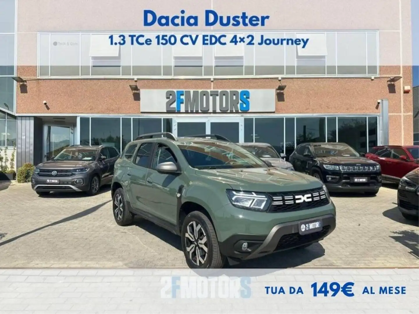 Dacia Duster 1.3 tce Journey 4x2 150cv edc fap Vert - 1