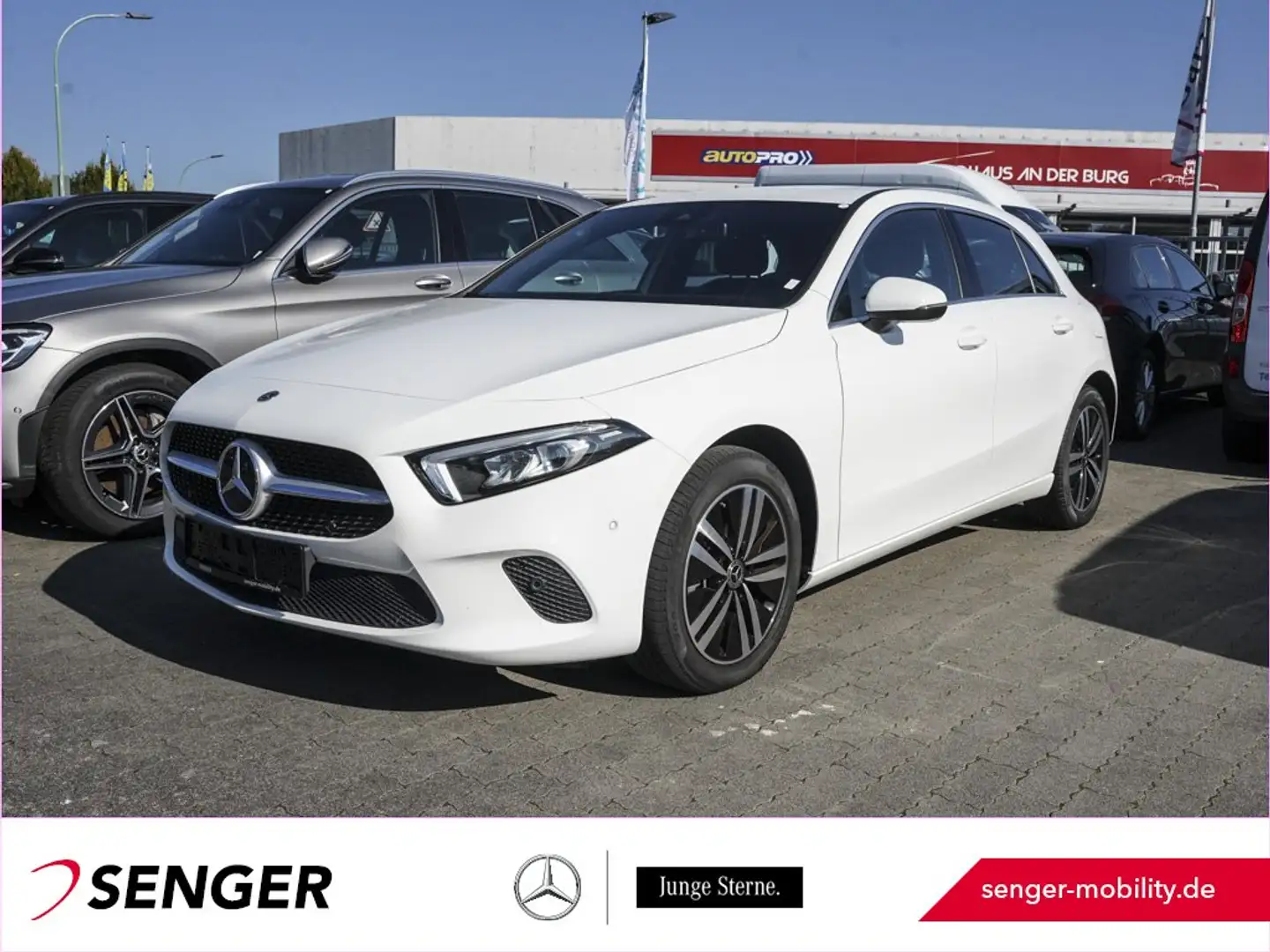 Mercedes-Benz A 250 e Progressive Navi LED Rückfahrkamera Blanc - 1