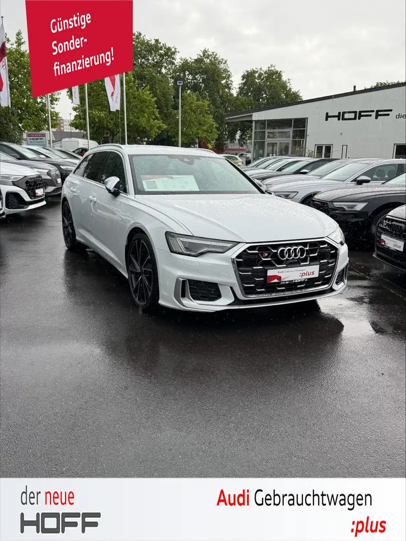 Audi S6 3.0 TDI quattro Avant (EURO 6e) ba Weiß - 1