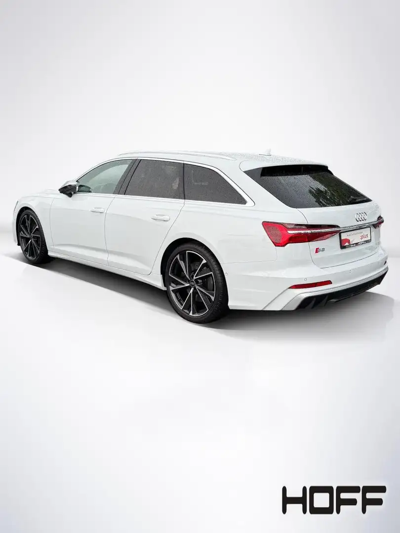Audi S6 Avant quattro Luftfeder 21Zoll Standheiz Leder Pri Weiß - 2