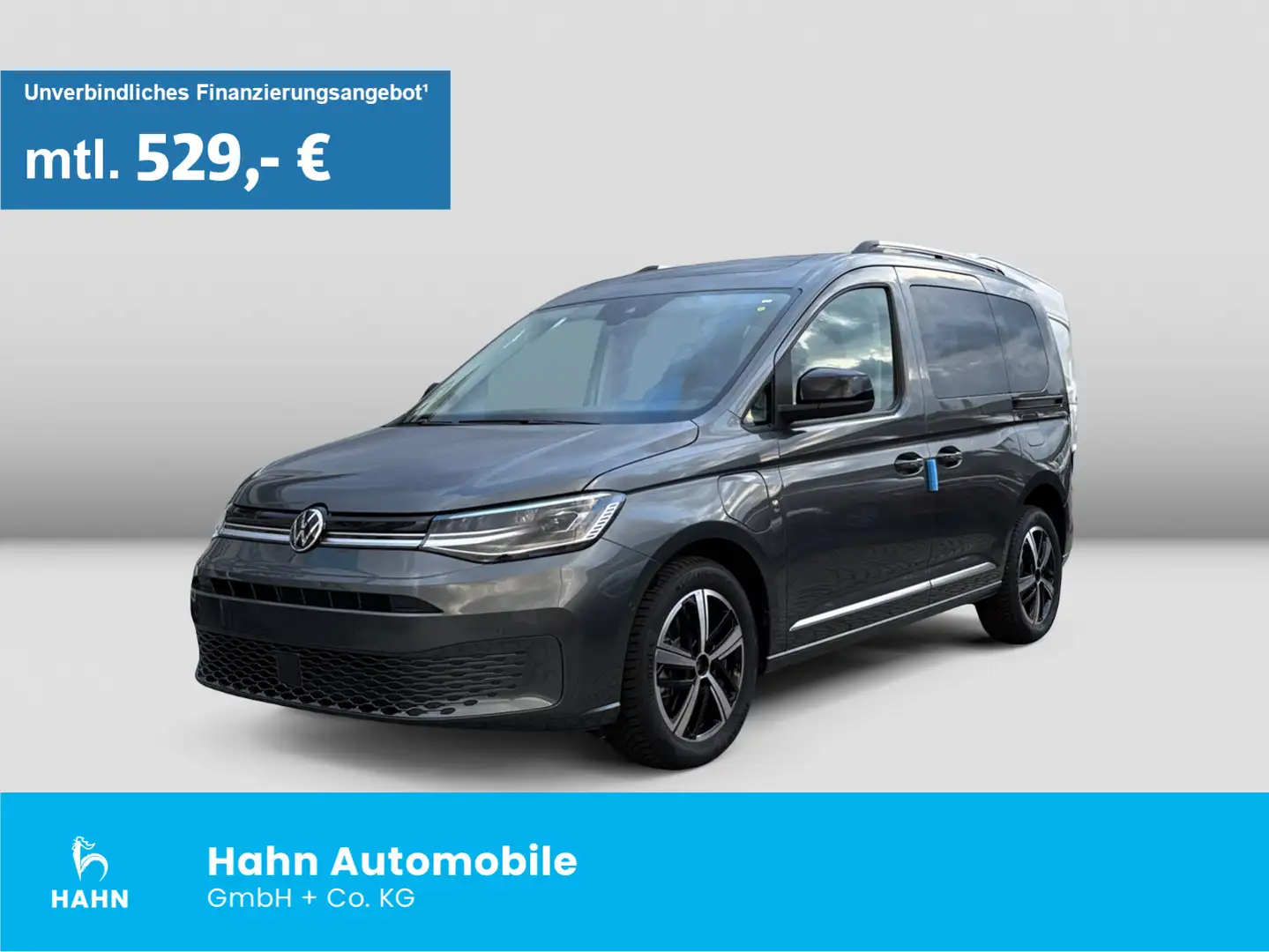 Volkswagen Caddy Style 85 kW eHybrid LED PDC/Kamera beheizb Gris - 1
