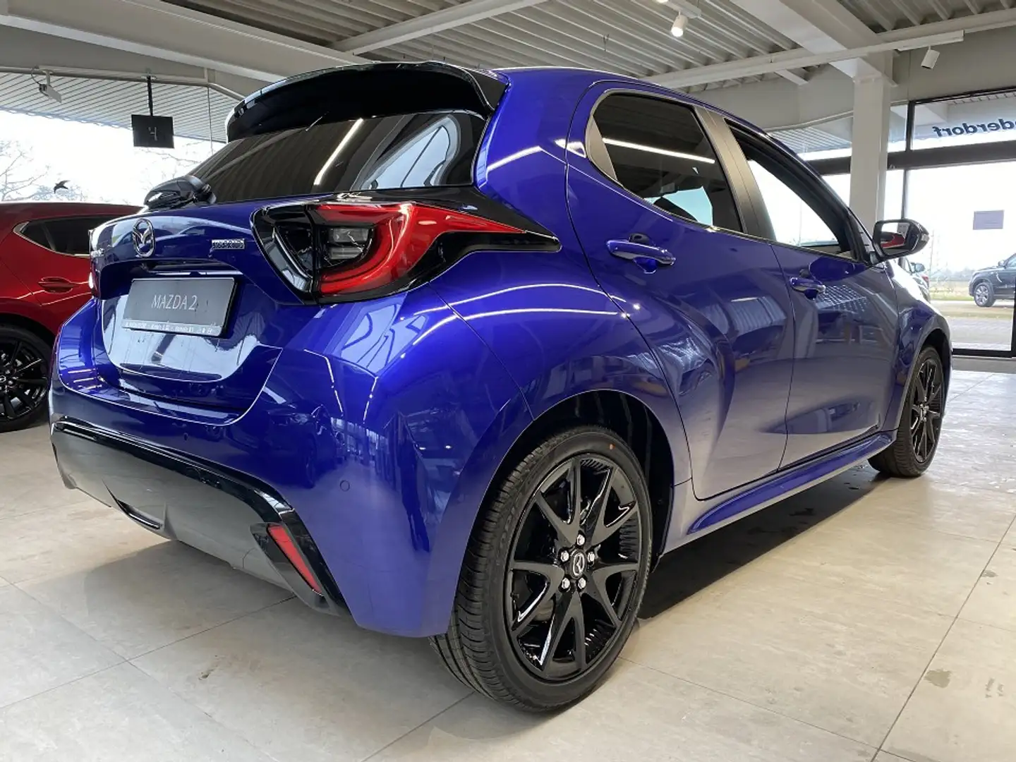 Mazda 2 Hybrid 2024 1.5 Homura Plus AUTOMATIK Panorama, He Blue - 2