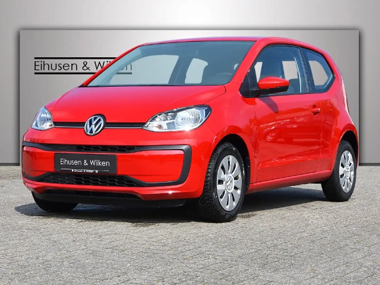 Volkswagen up! 1.0+MOVE UP+KLIMA+MFA+COMP. PHONE+ Rot - 2
