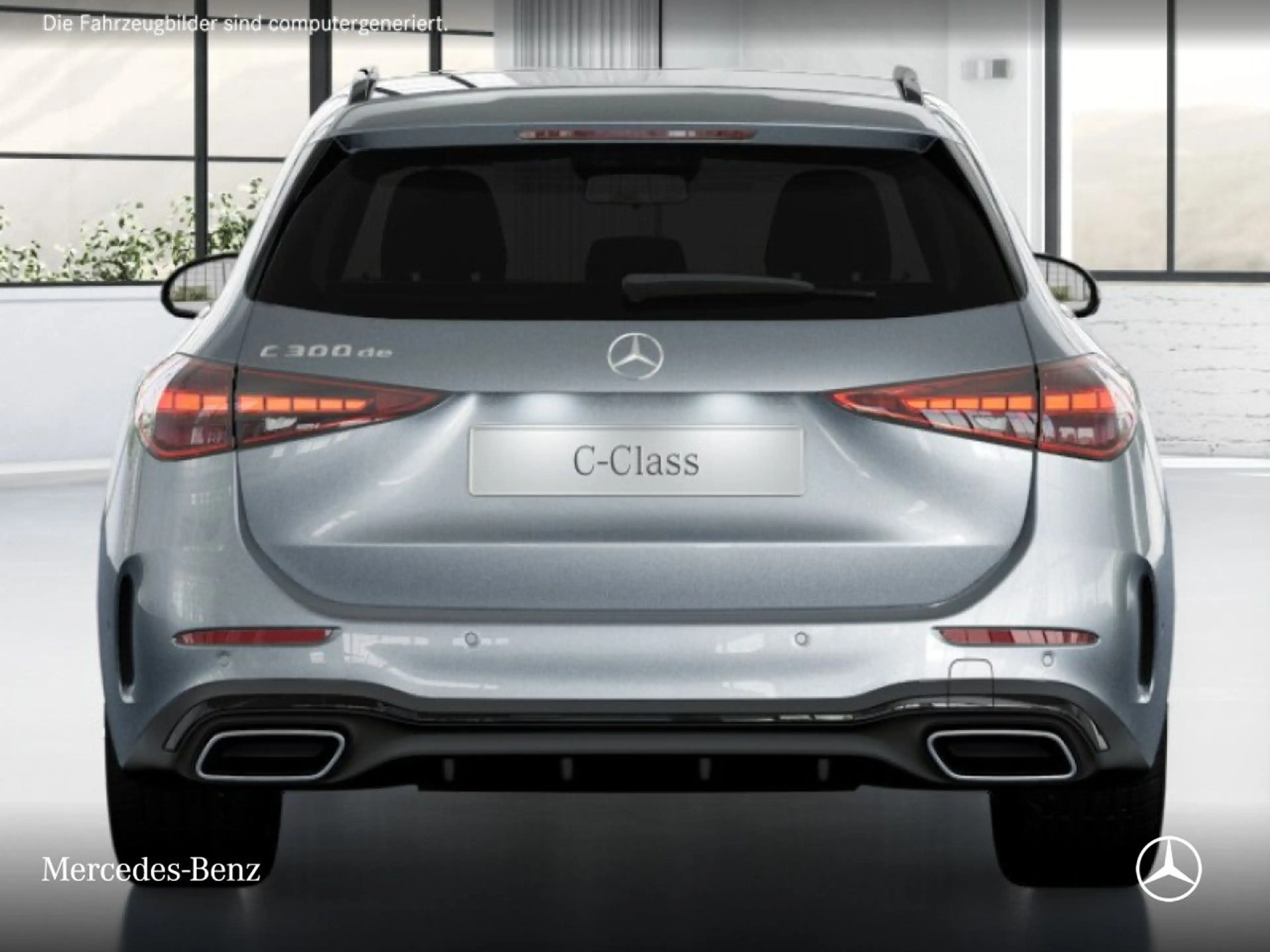 Mercedes-Benz C 300 de T AMG+NIGHT+PANO+360+KEYLESS+9G — photo 7