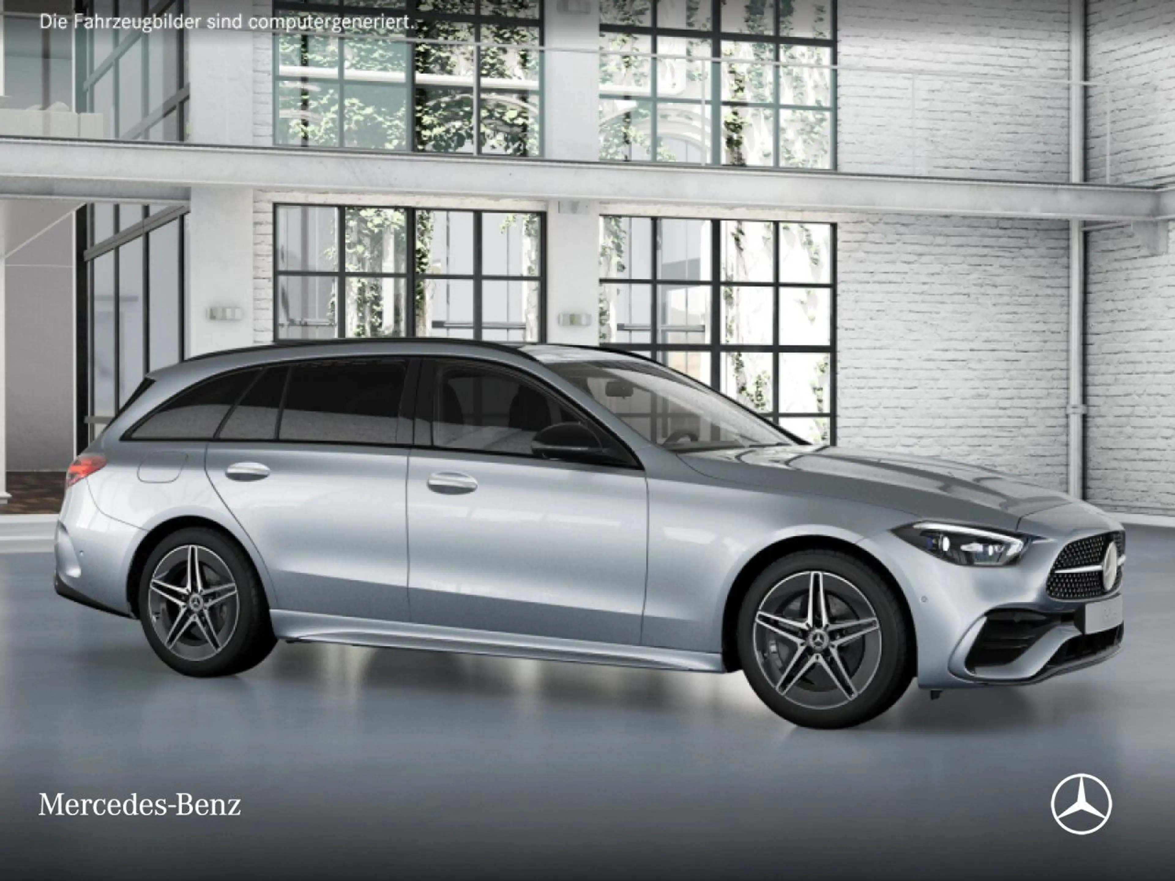 Mercedes-Benz C 300 de T AMG+NIGHT+PANO+360+KEYLESS+9G — photo 15