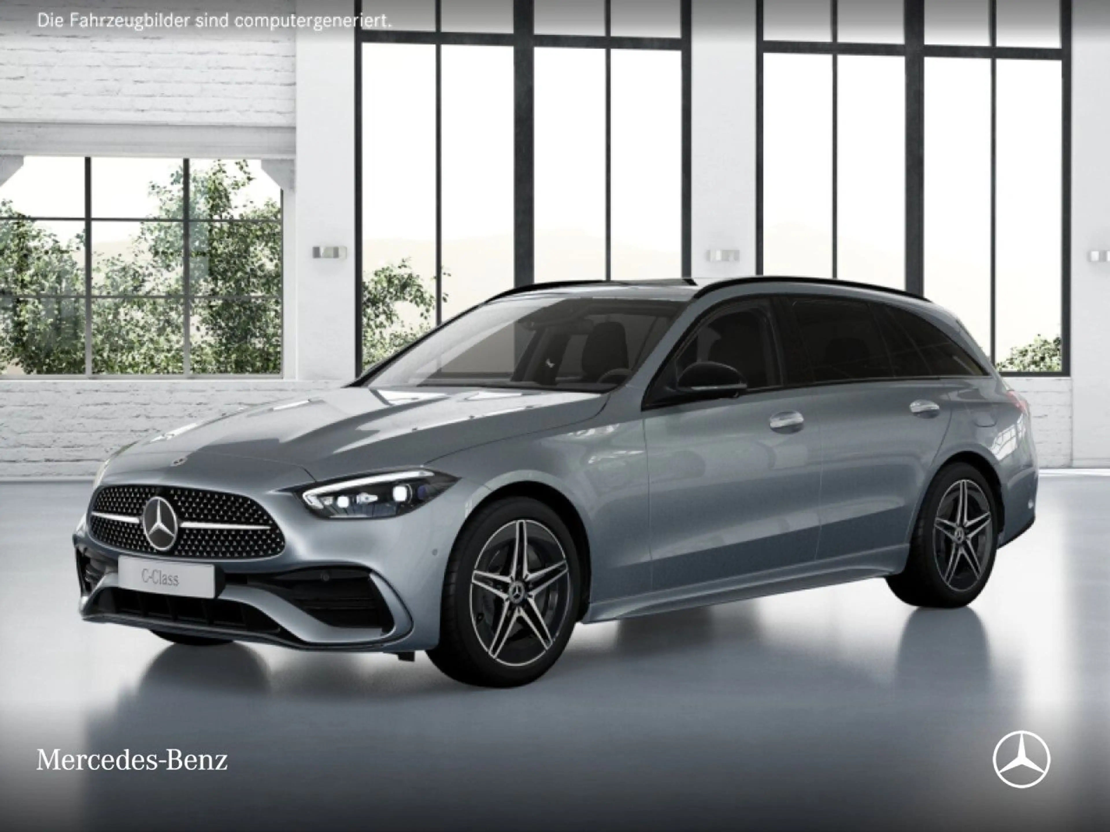 Mercedes-Benz C 300 de T AMG+NIGHT+PANO+360+KEYLESS+9G — photo 13