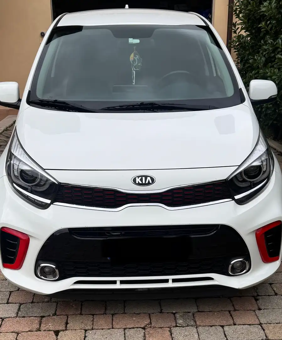 Kia Picanto Picanto III 2017 1.0 tgdi GT Line Adas Pack Bianco - 1