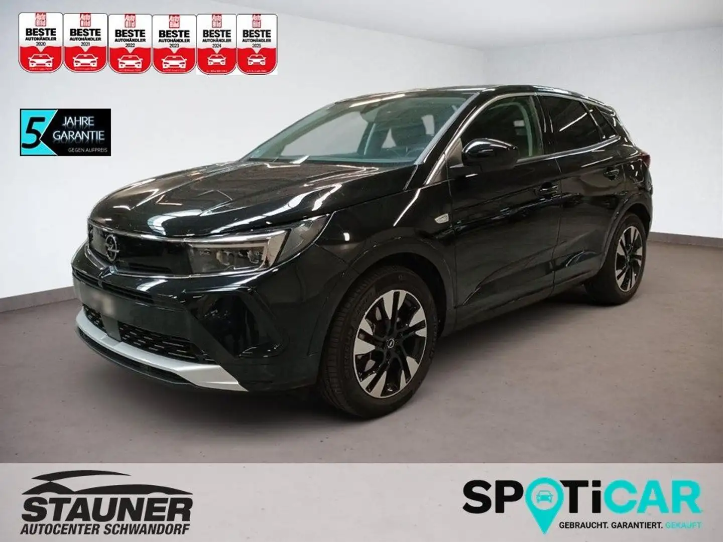 Opel Grandland X Grandland GS Plug-in-Hybrid AT8 S/S 224PS *AHK* Zwart - 1