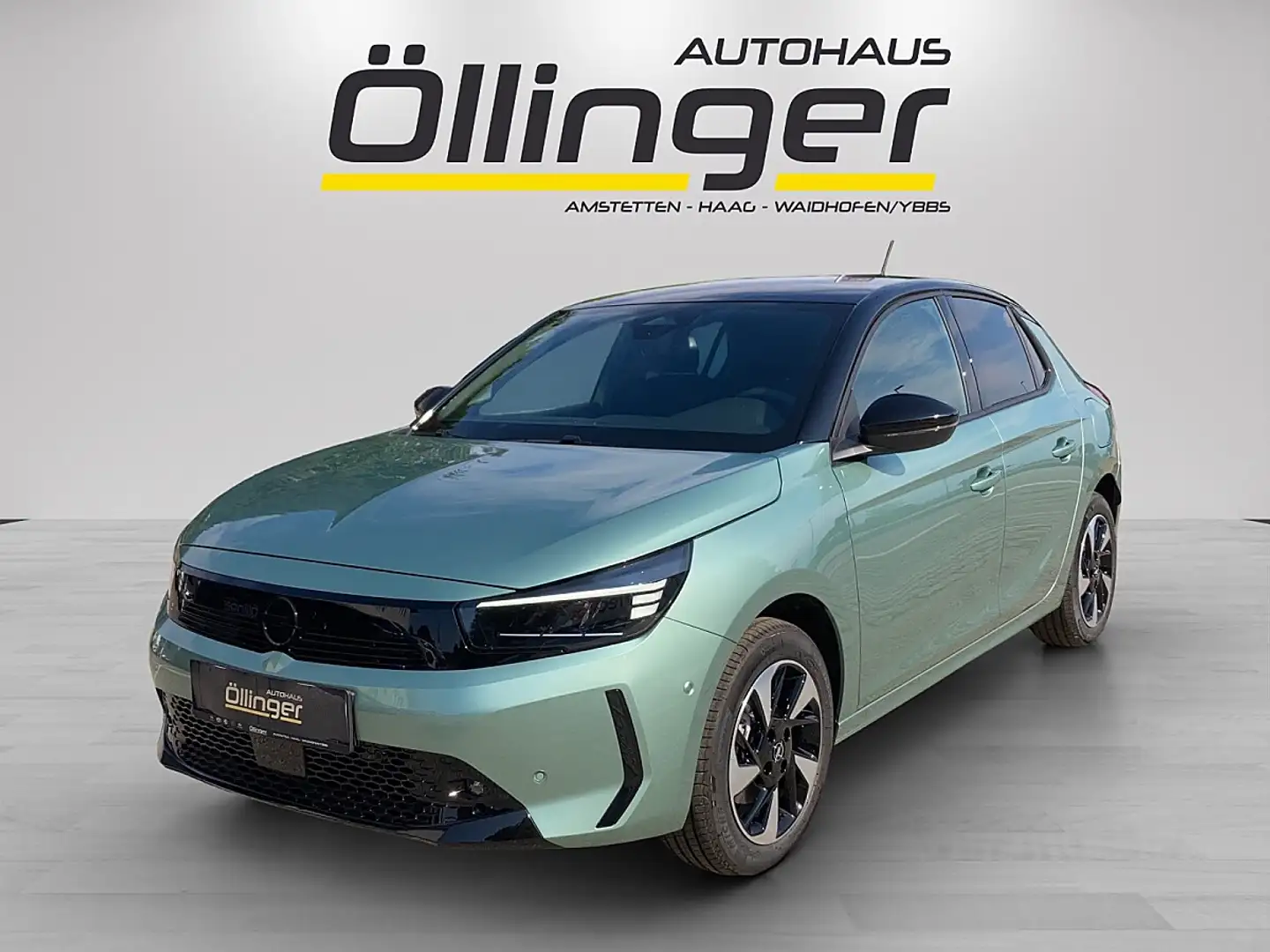 Opel Corsa-e 51kWh Corsa YES + Metallic + Winter Paket! Grün - 1