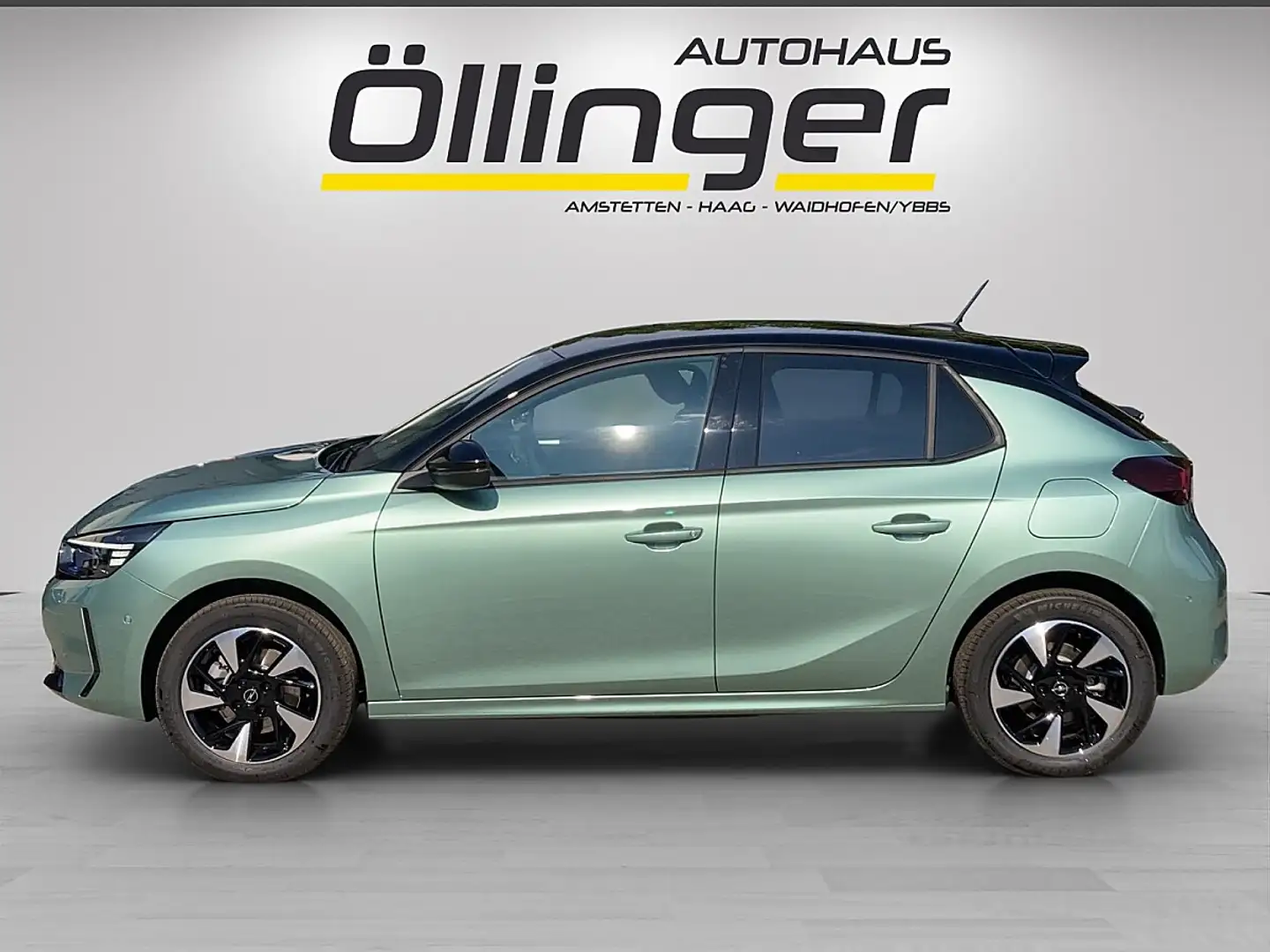 Opel Corsa-e 51kWh Corsa YES + Metallic + Winter Paket! Grün - 2