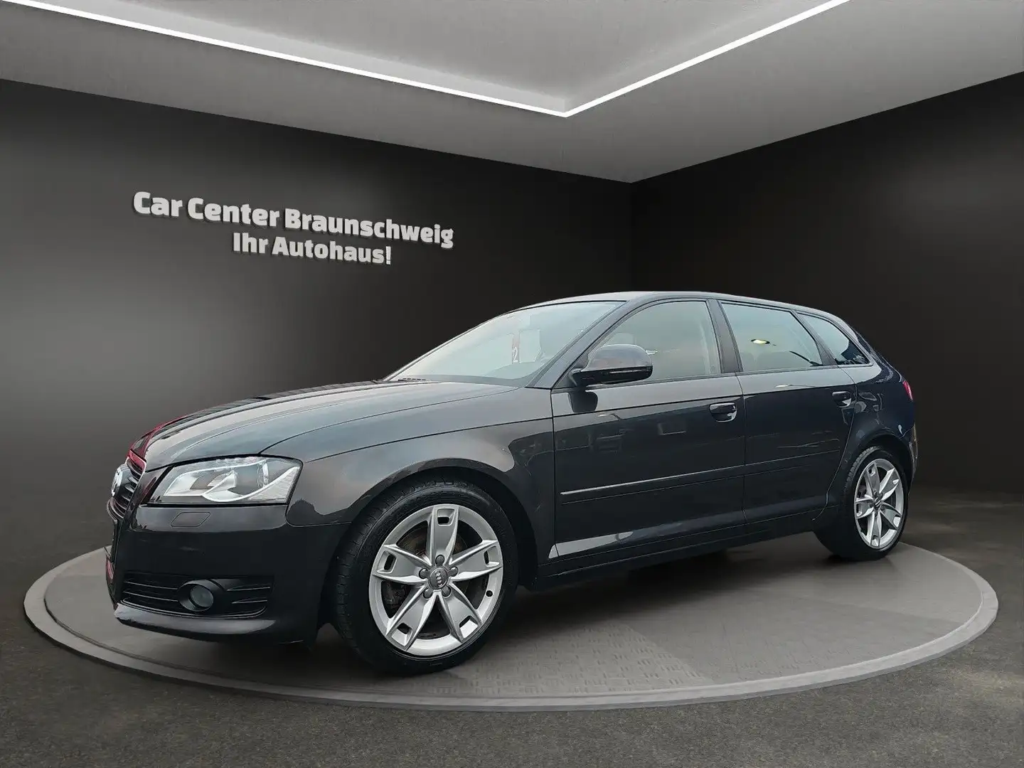Audi A3 2.0 TDI quattro Ambition Sportback+Xenon Gris - 1