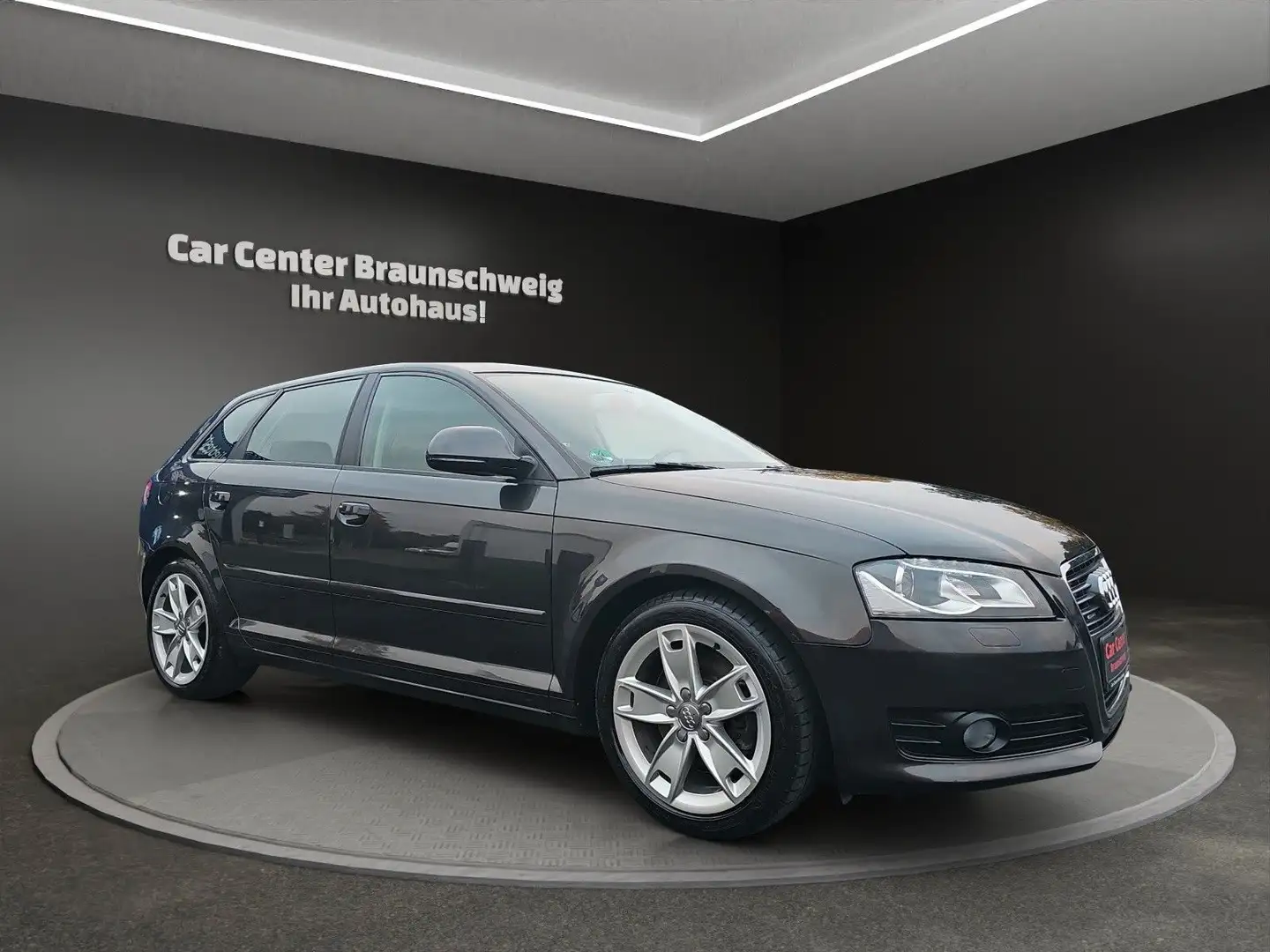 Audi A3 2.0 TDI quattro Ambition Sportback+Xenon Gris - 2