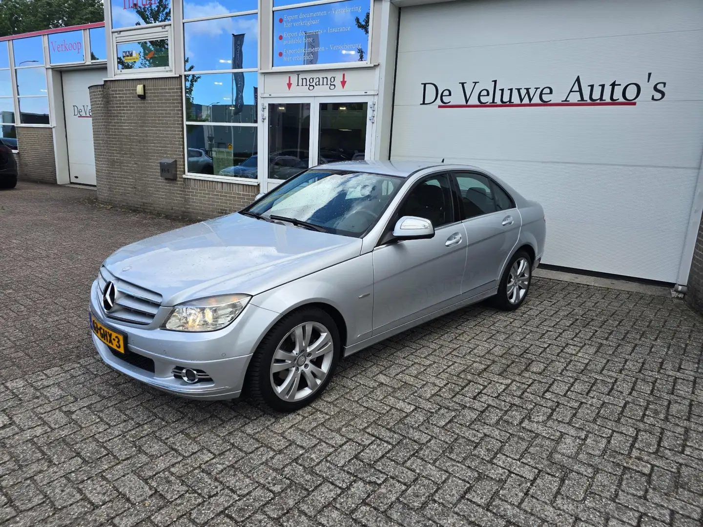 Mercedes-Benz C 180 K Avantgarde NL- auto 2e eigenaar Grijs - 2