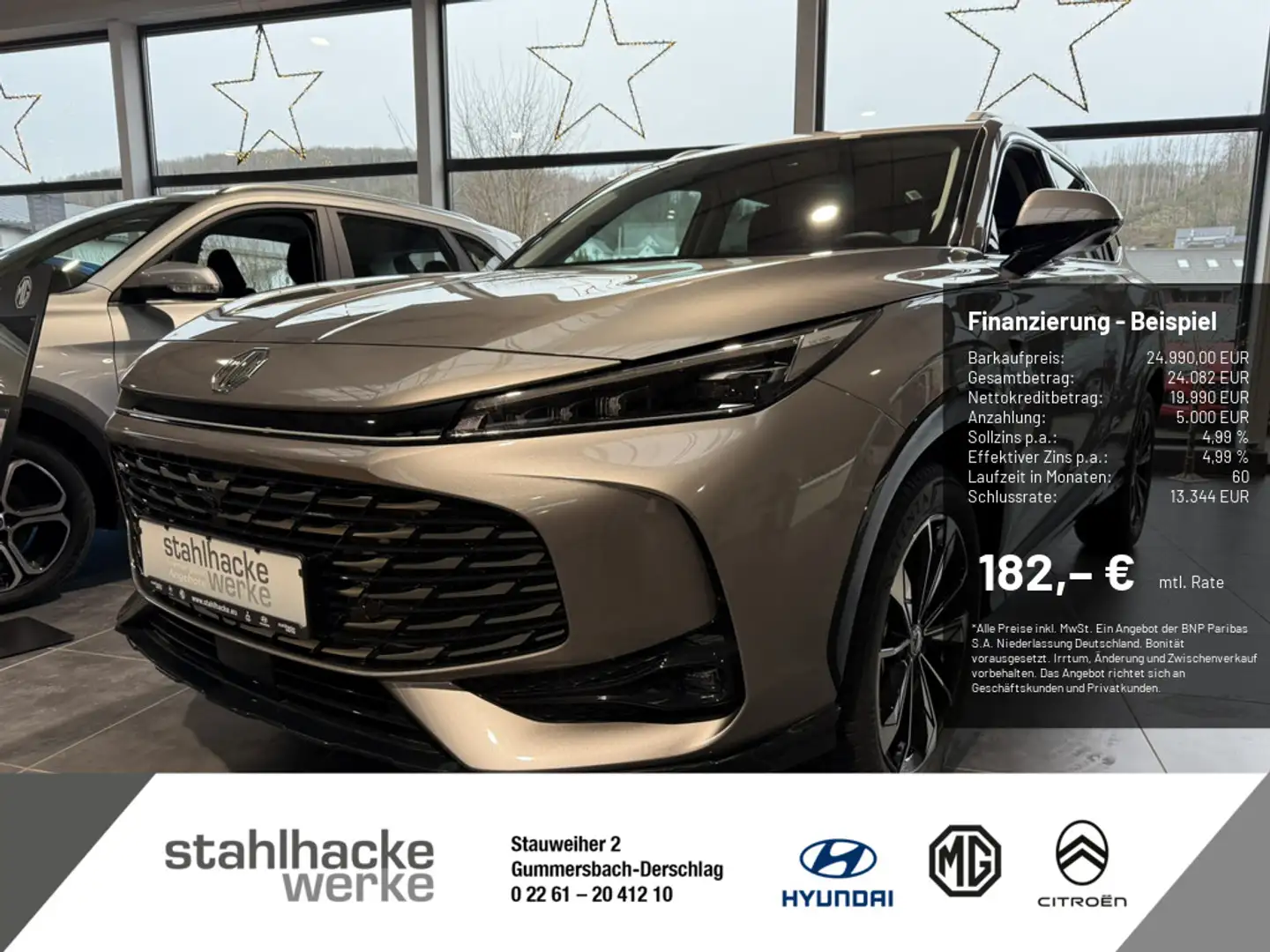 MG HS COMFORT MT I sofort verfügbar Plateado - 1