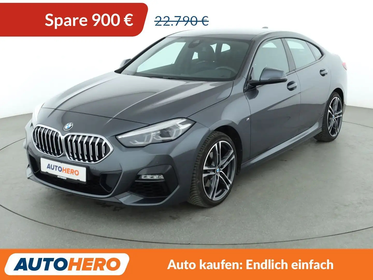 BMW 218 218i Gran Coupe M Sport*LED*TEMPO*PLA*CAM* Grau - 1
