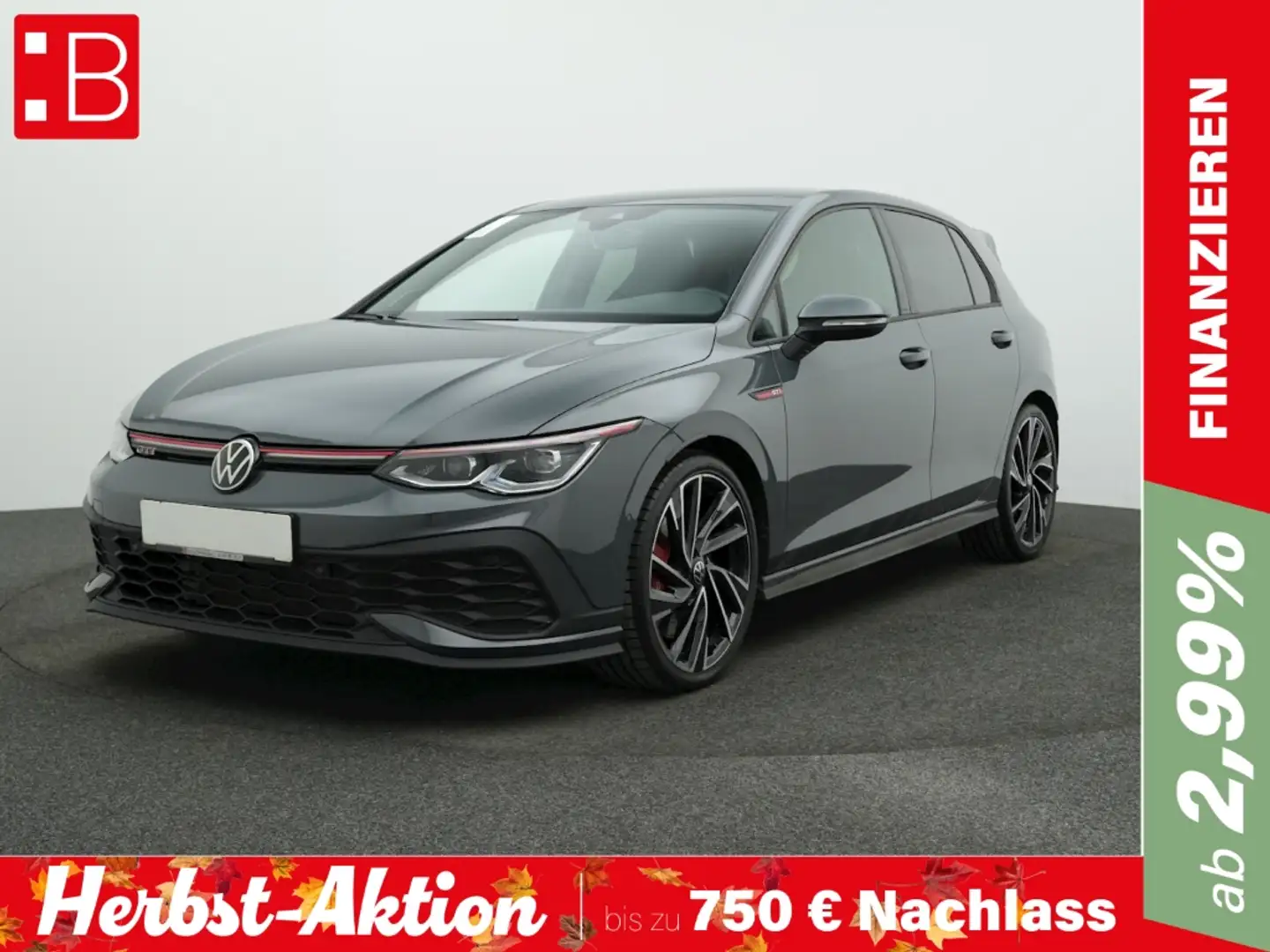 Volkswagen Golf GTI 8 2.0 TSI DSG Clubsport IQ.LIGHT H&K DCC KAMERA AL Gris - 1