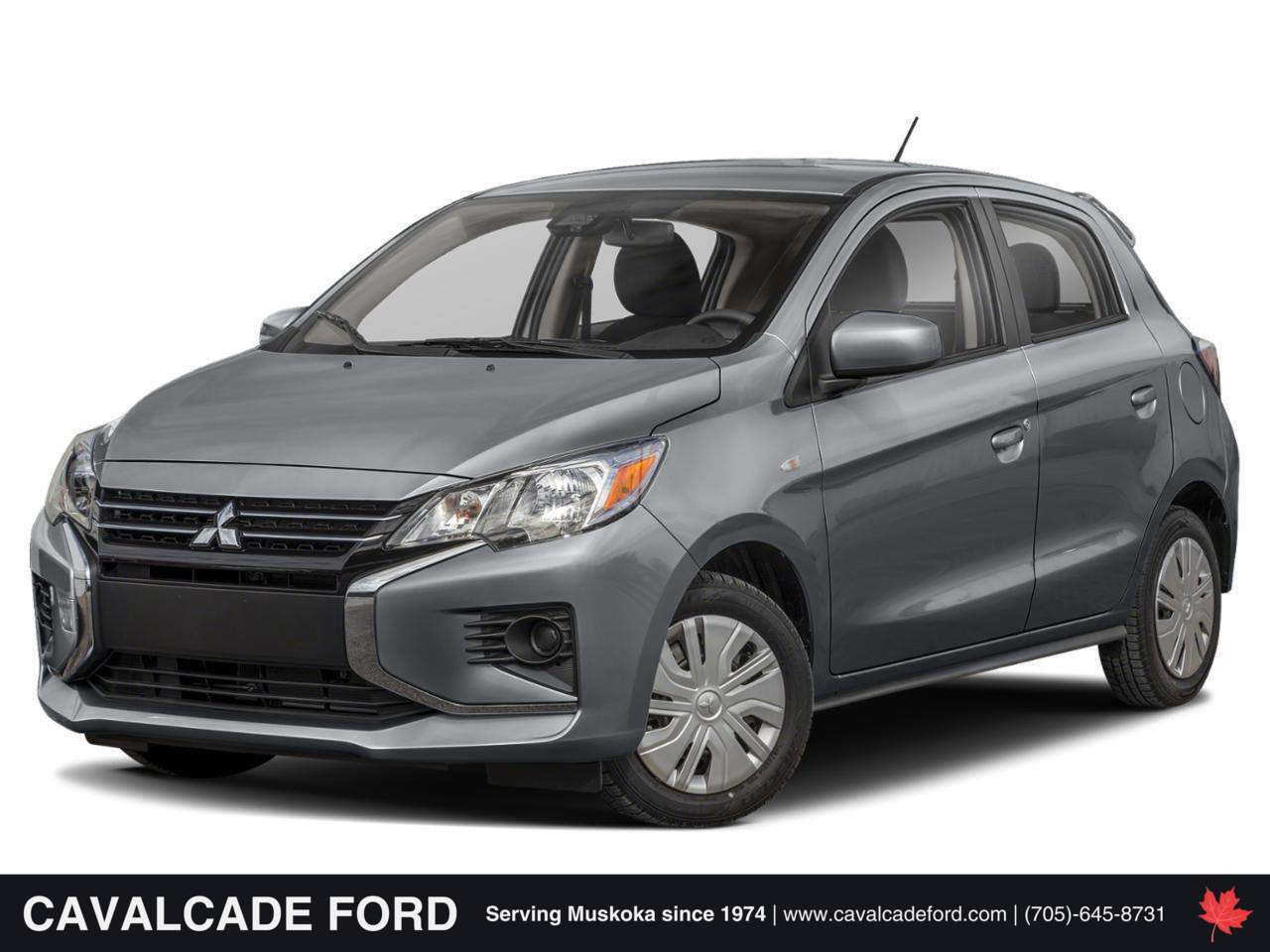 Gray 2024 Mitsubishi Mirage Hatchback Front-Wheel Drive Automatic