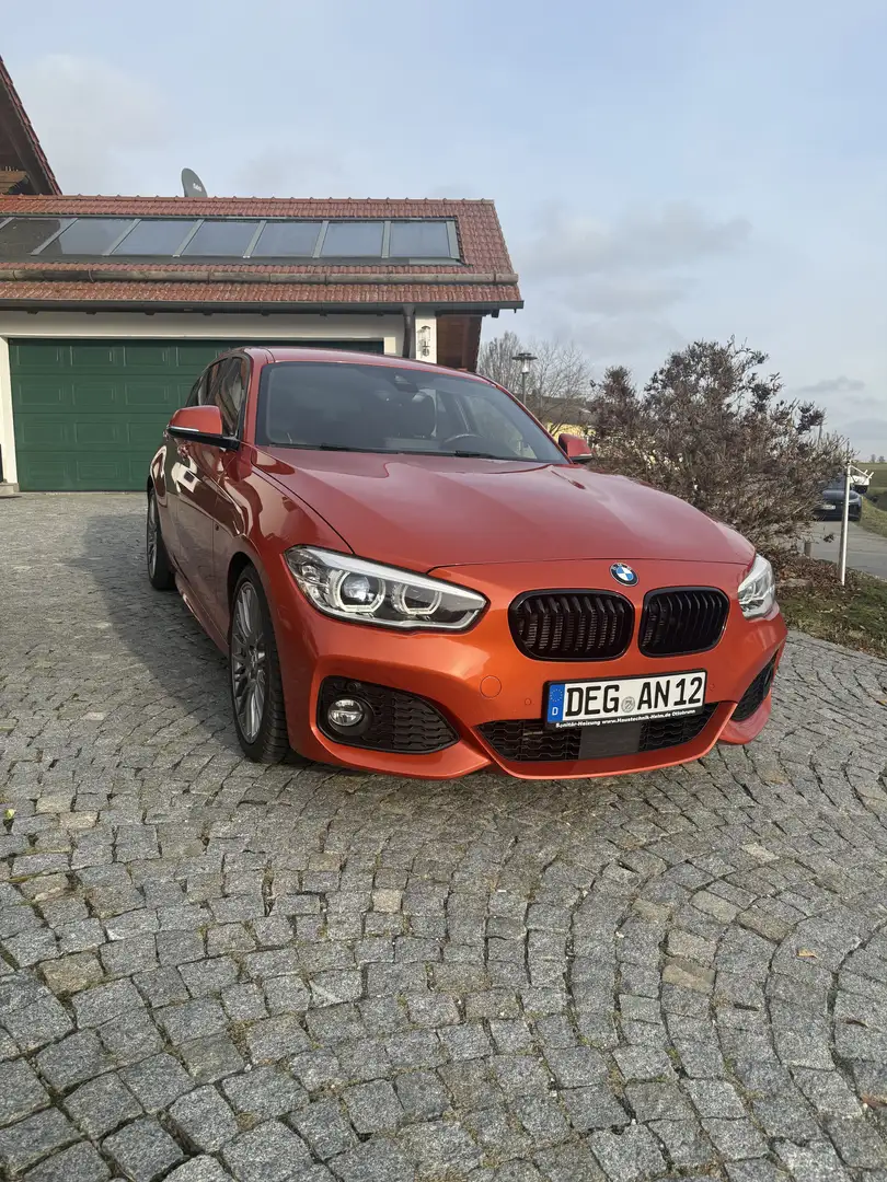 BMW 120 120 d xDrive M Sport Orange - 2